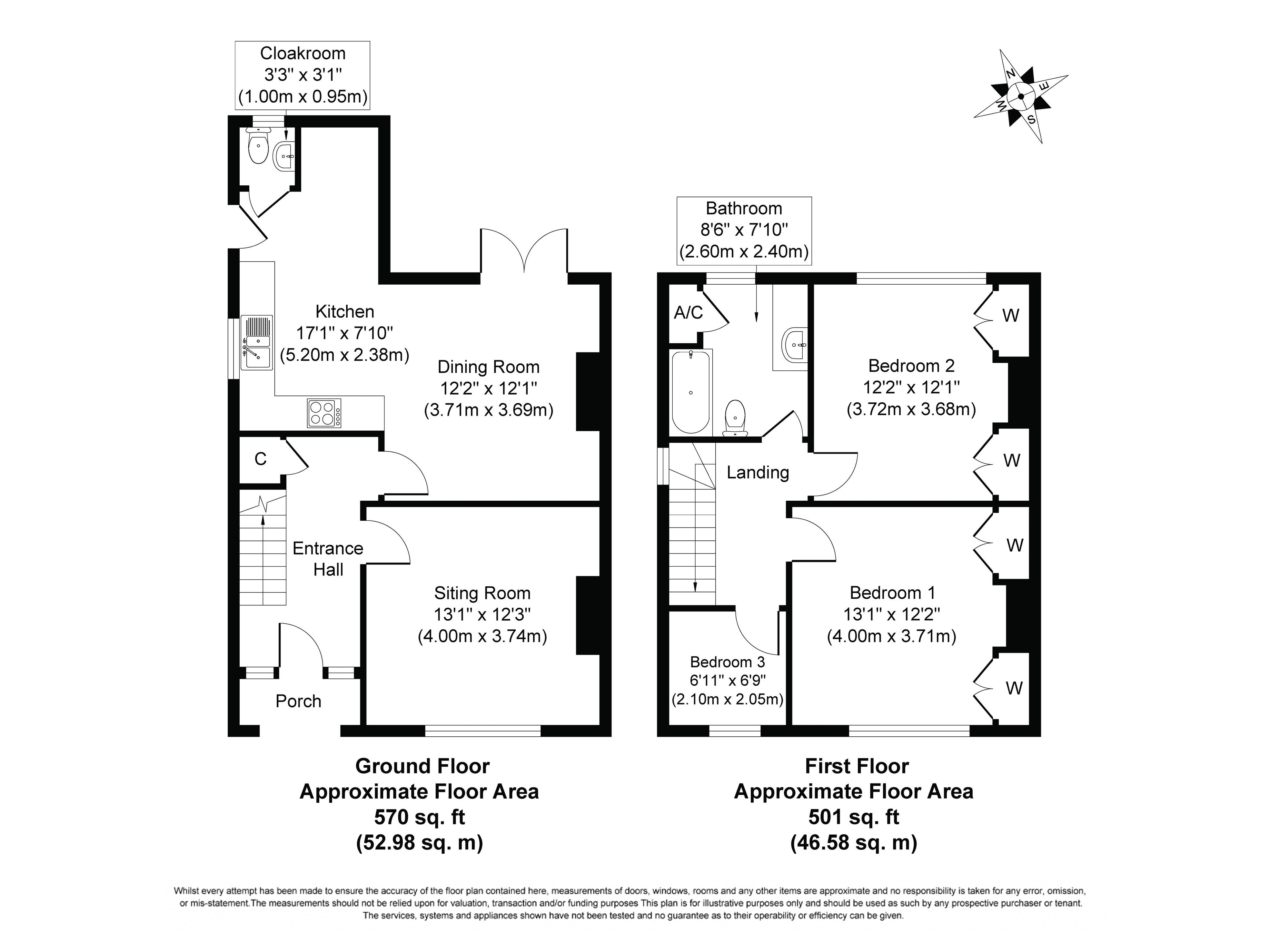 88, Cromer Road, North Walsham floorplan