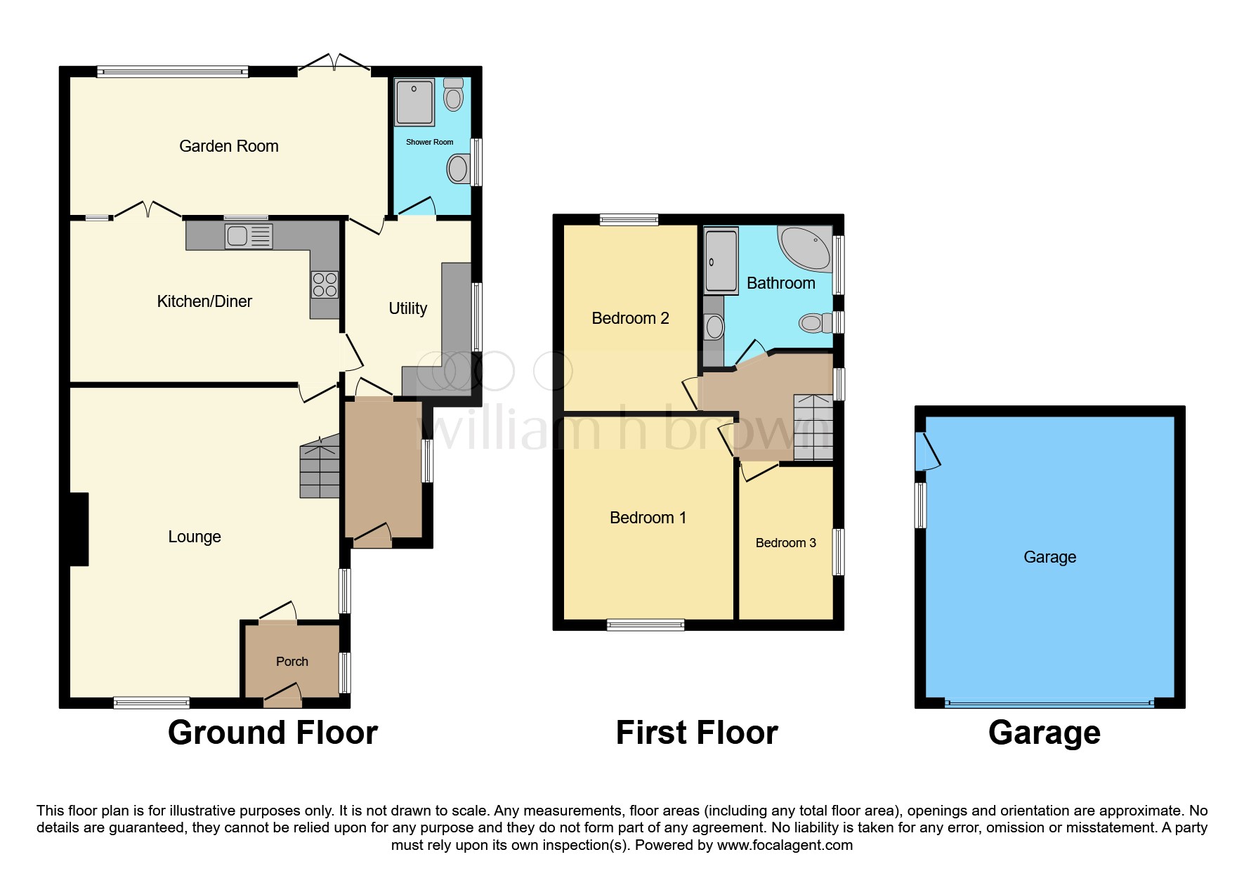 36, Stoneleigh Way, Leicester floorplan