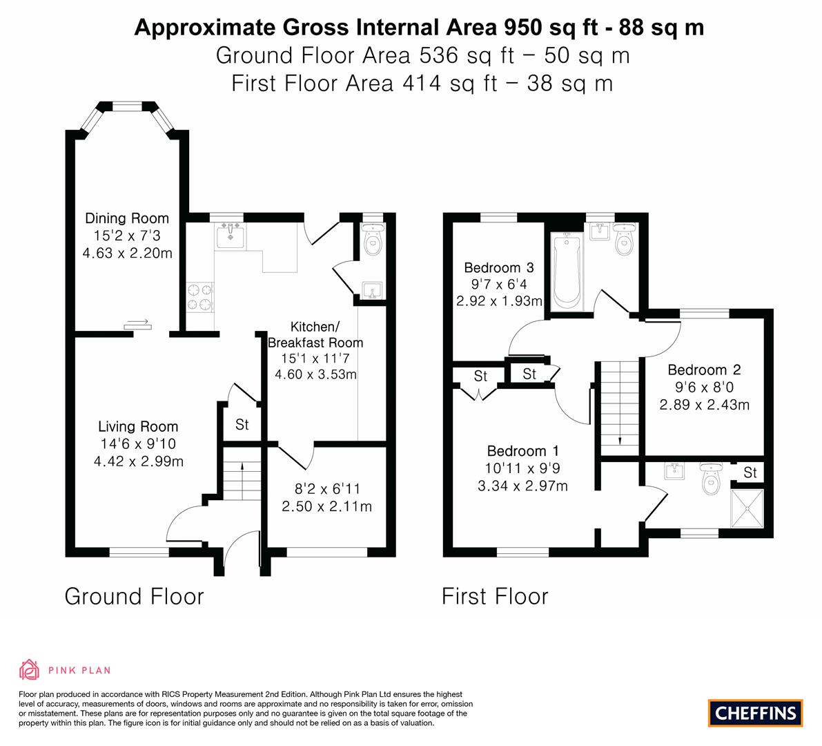 18, Bosworth Road, Cambridge floorplan