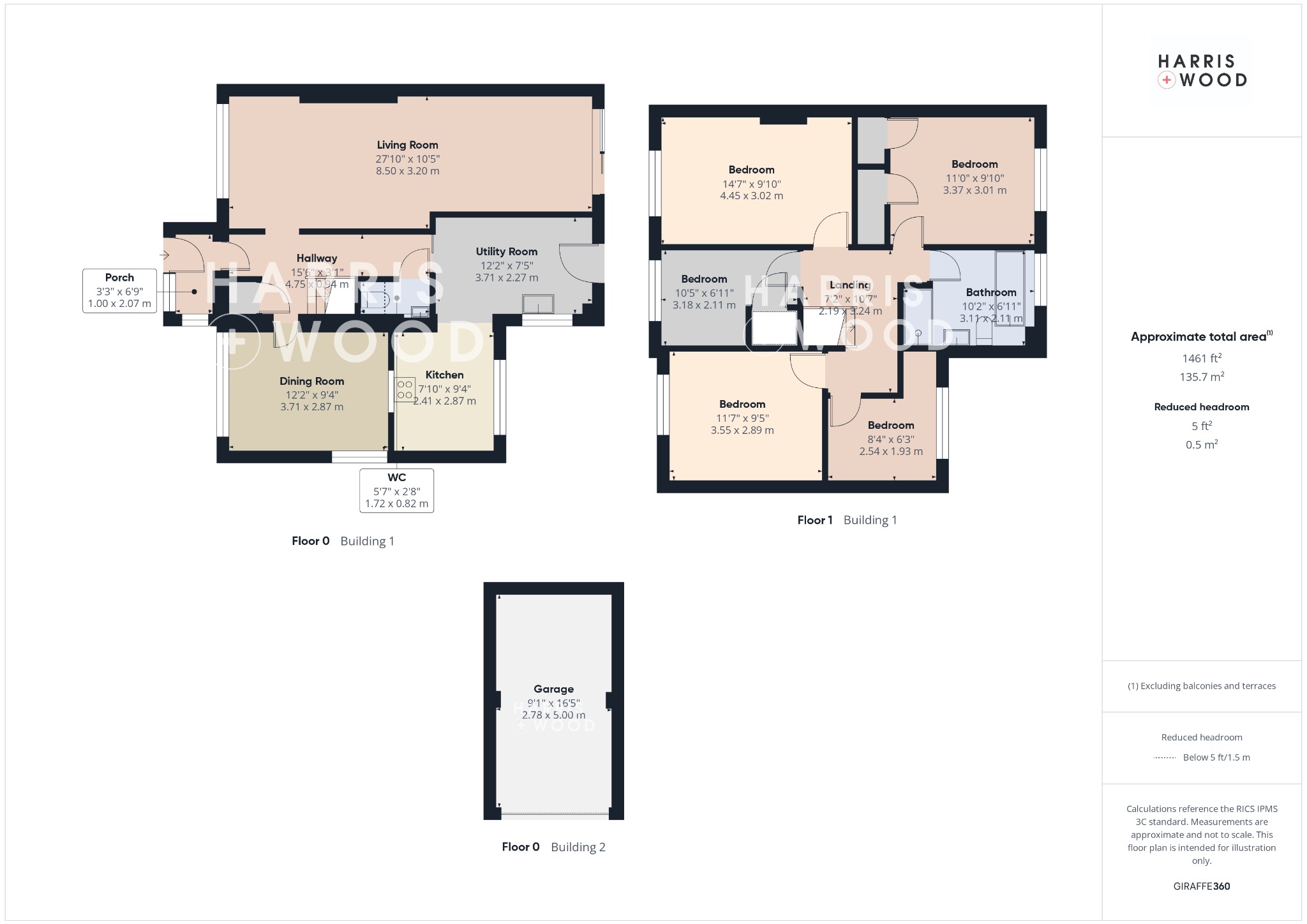 55 Saxon Drive, Witham, Essex floorplan