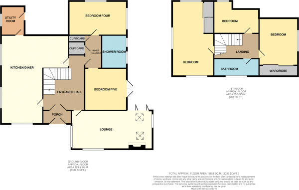 2, Little Acre, Maghull floorplan