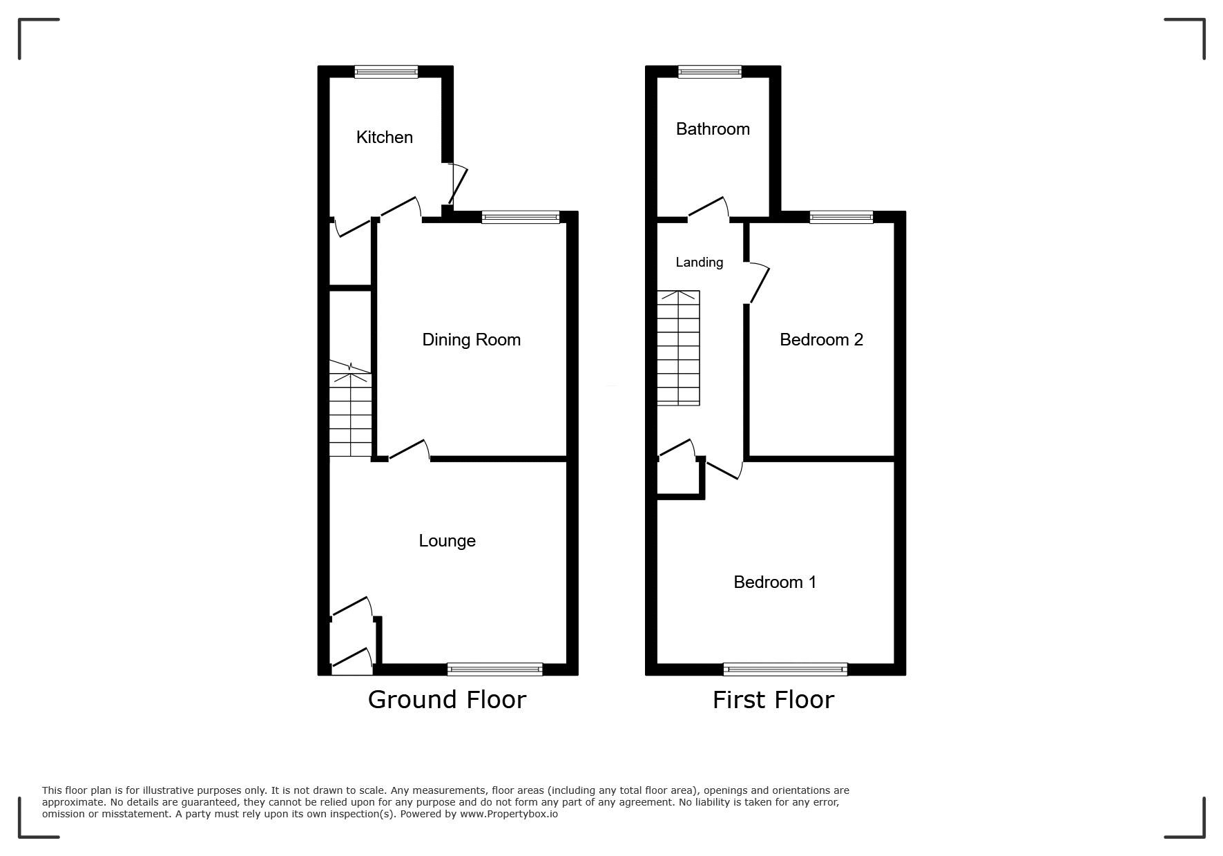 424, Wigan Road, Bolton floorplan