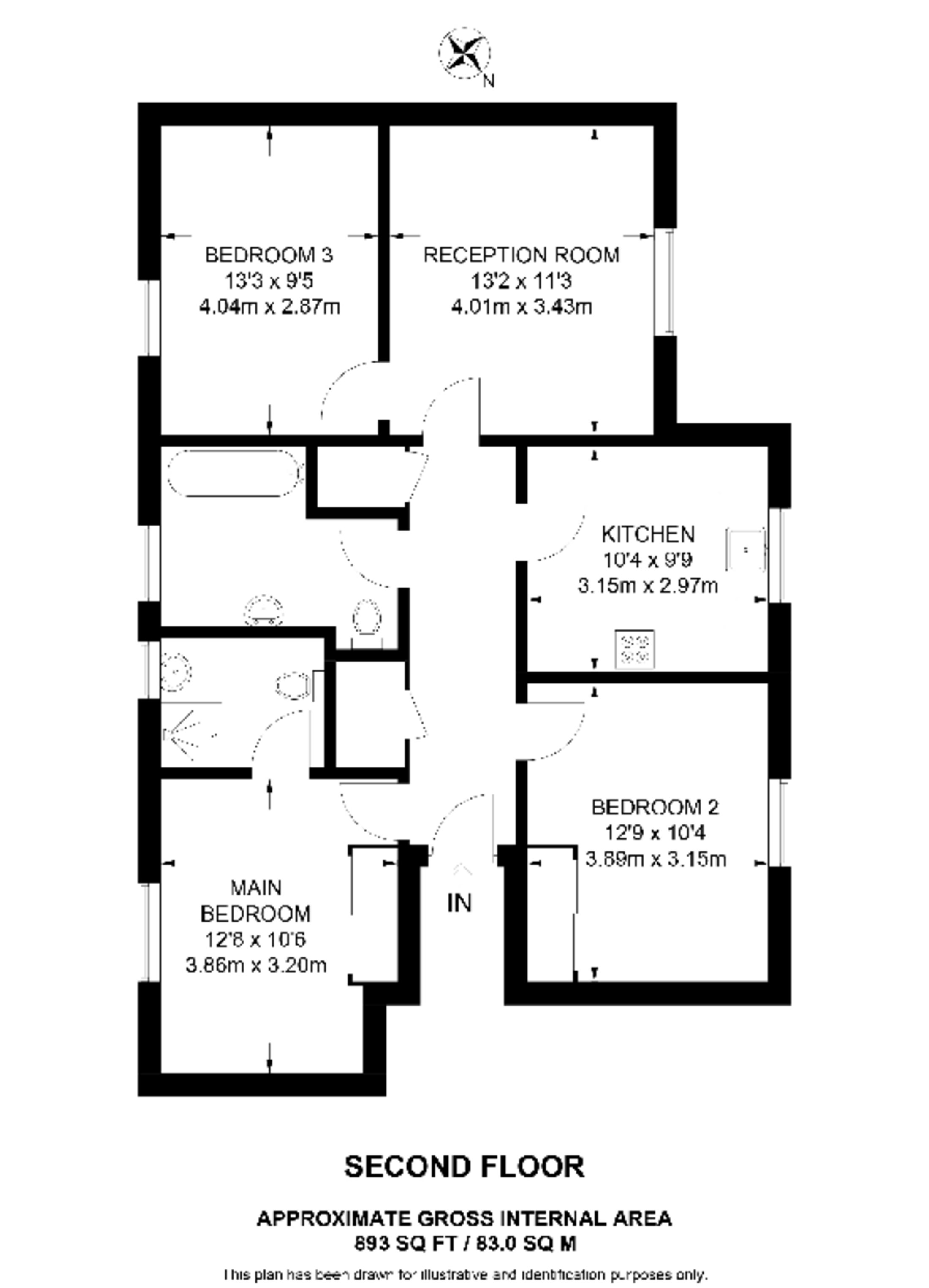 Alwyne Road, Wimbledon floorplan