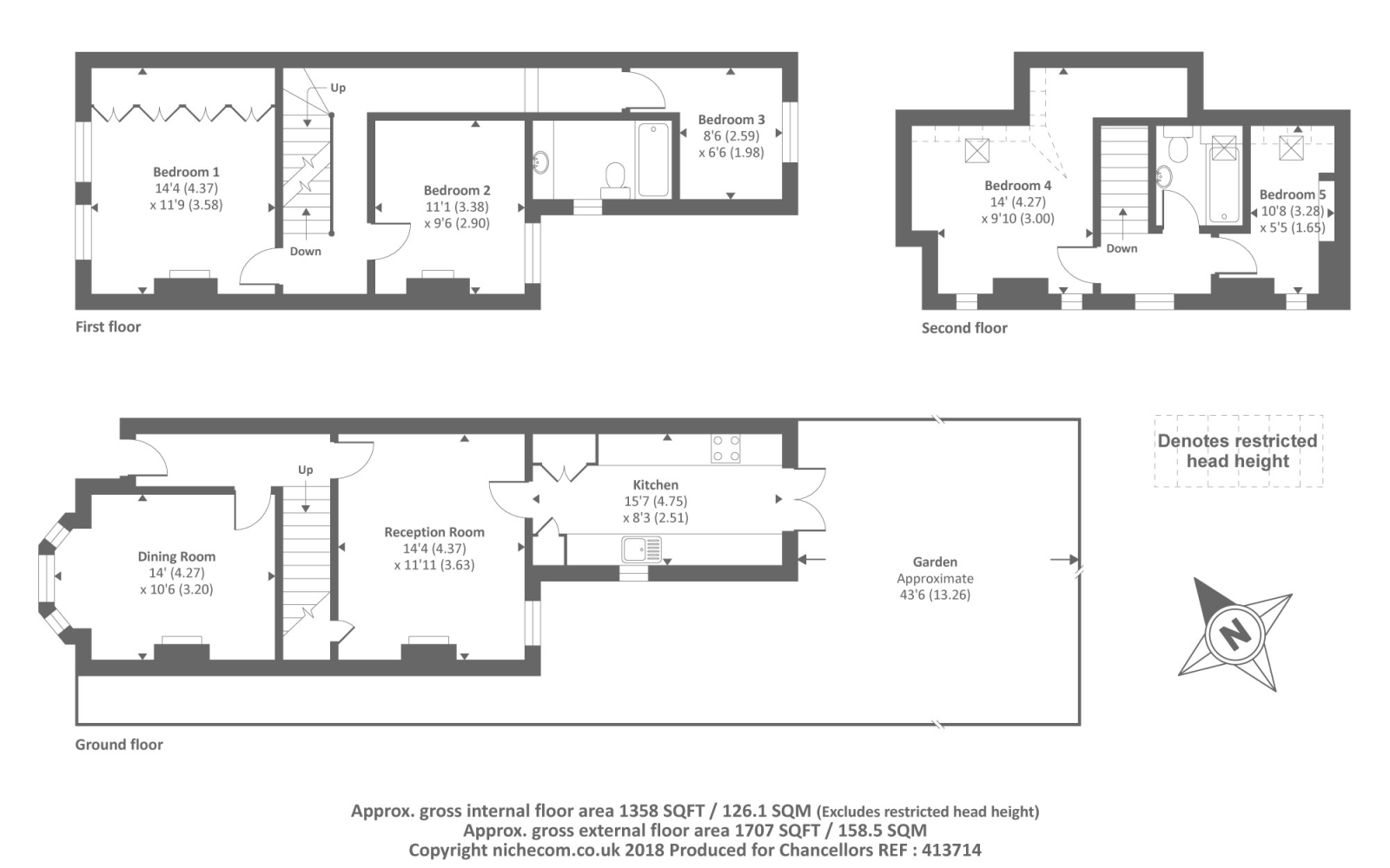 4 Bedrooms End terrace house for sale in Clare Road, Maidenhead SL6