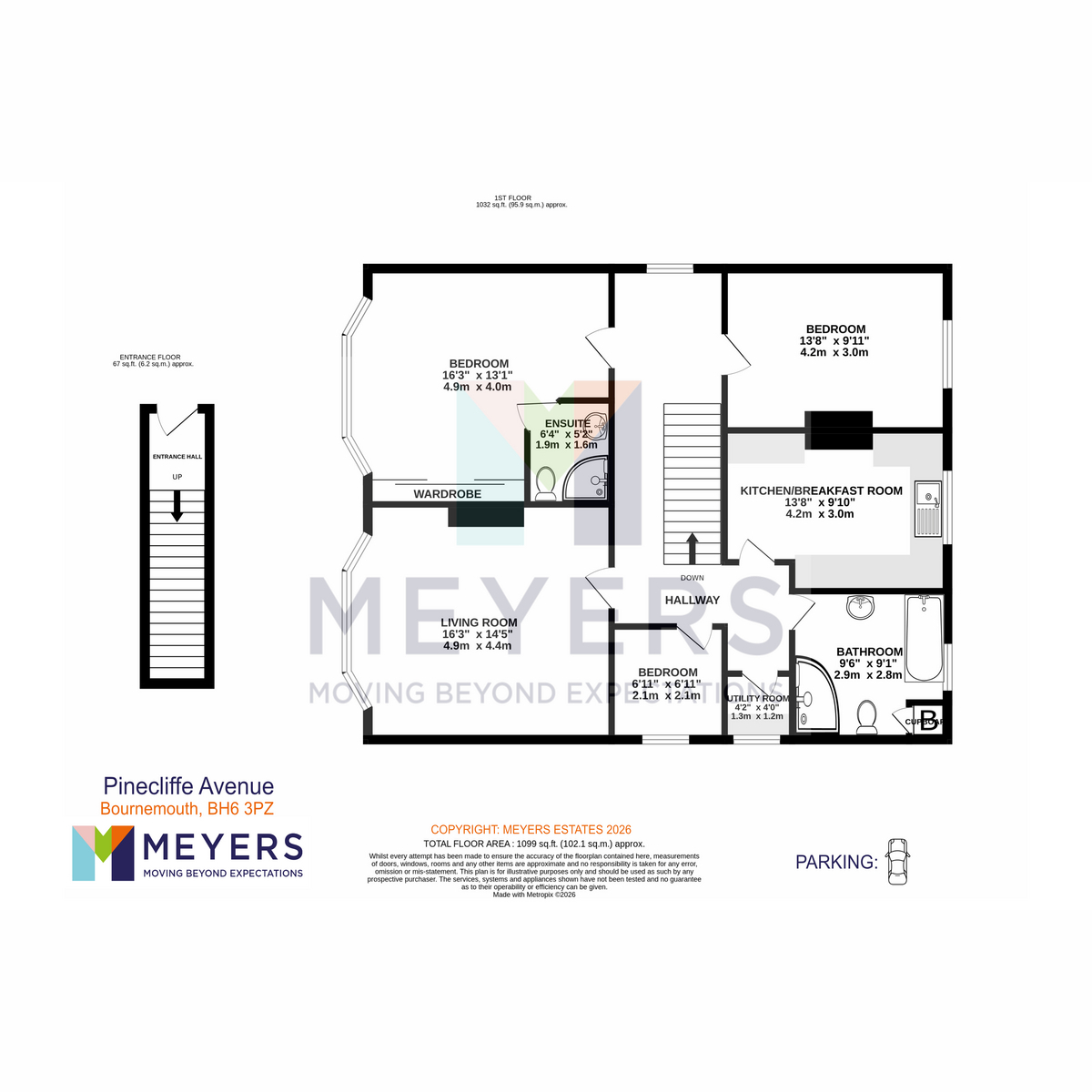 36a, Pinecliffe Avenue,, Bournemouth floorplan