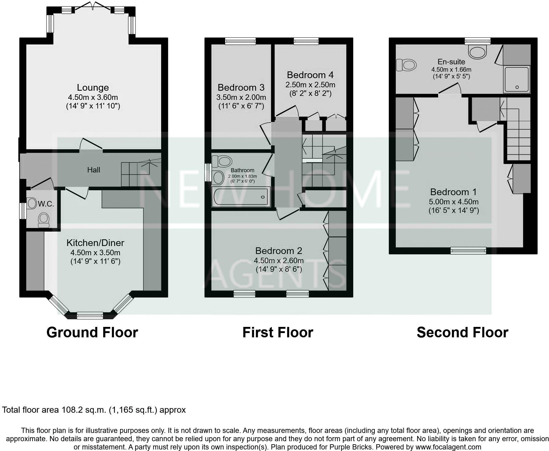 19, Canalside View, Mexborough floorplan