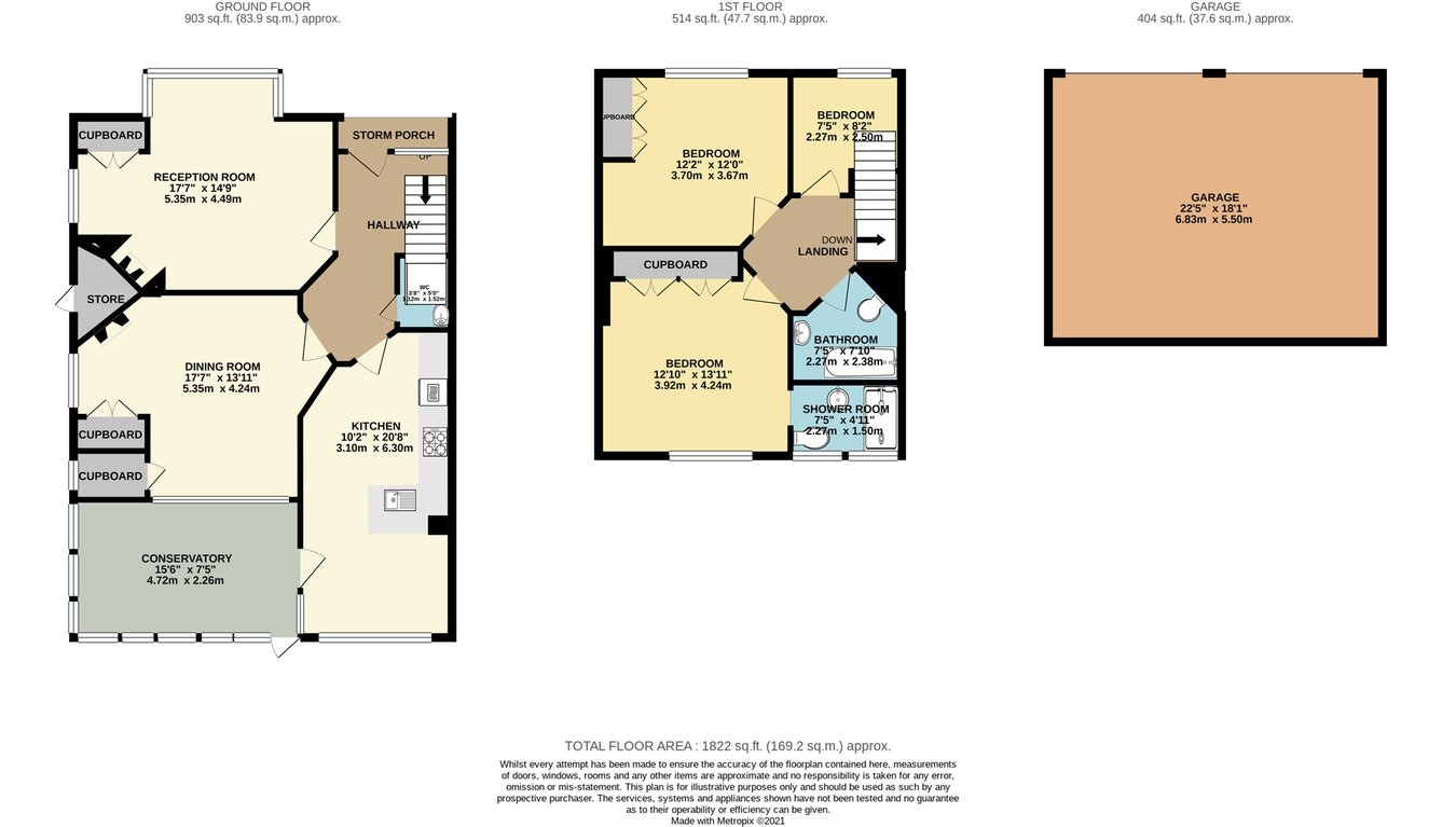 Fir Cottage, Church Road, Brasted floorplan
