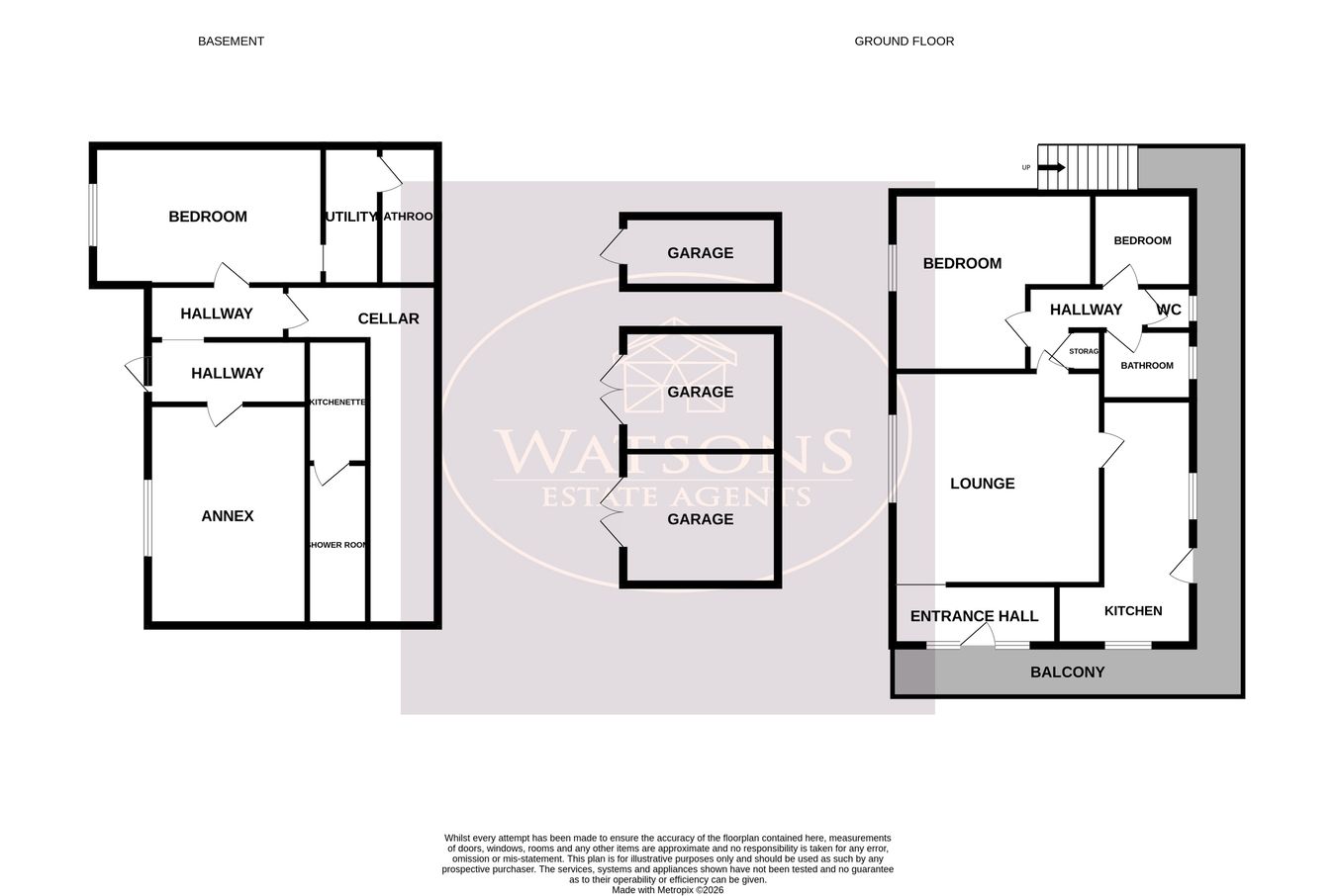16, Queens Road North, Nottingham floorplan