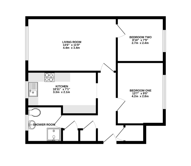 7, Trent Road, Haydon Wick floorplan