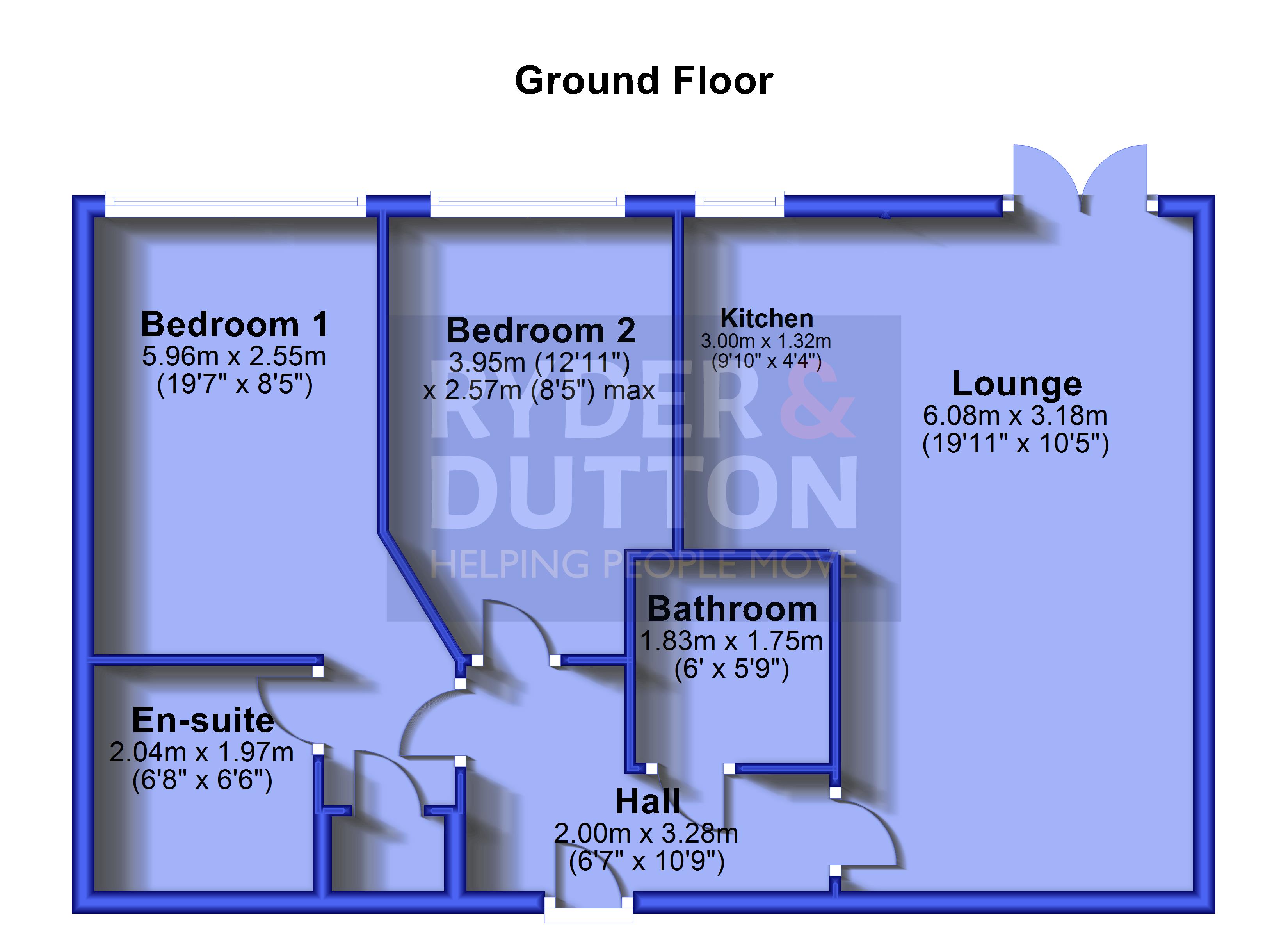 Apartment 43, Wince Brook Court,, Grimshaw Lane, Manchester floorplan