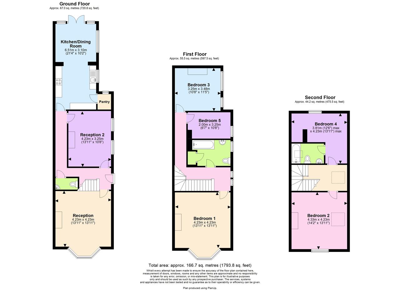 5 Bedrooms Semi-detached house for sale in Kings Road, Horsham RH13