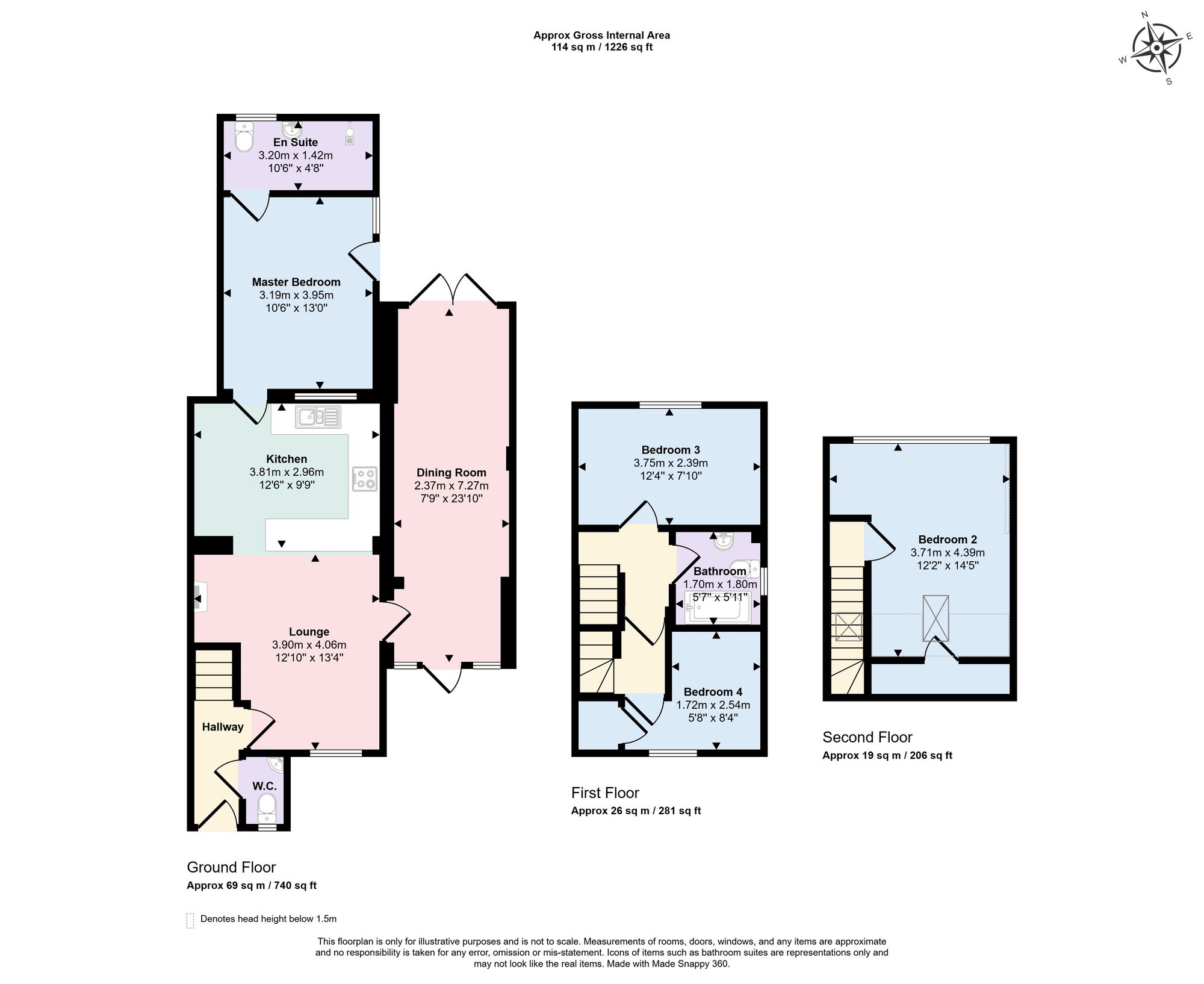 31 Bolus Road, Leicester floorplan