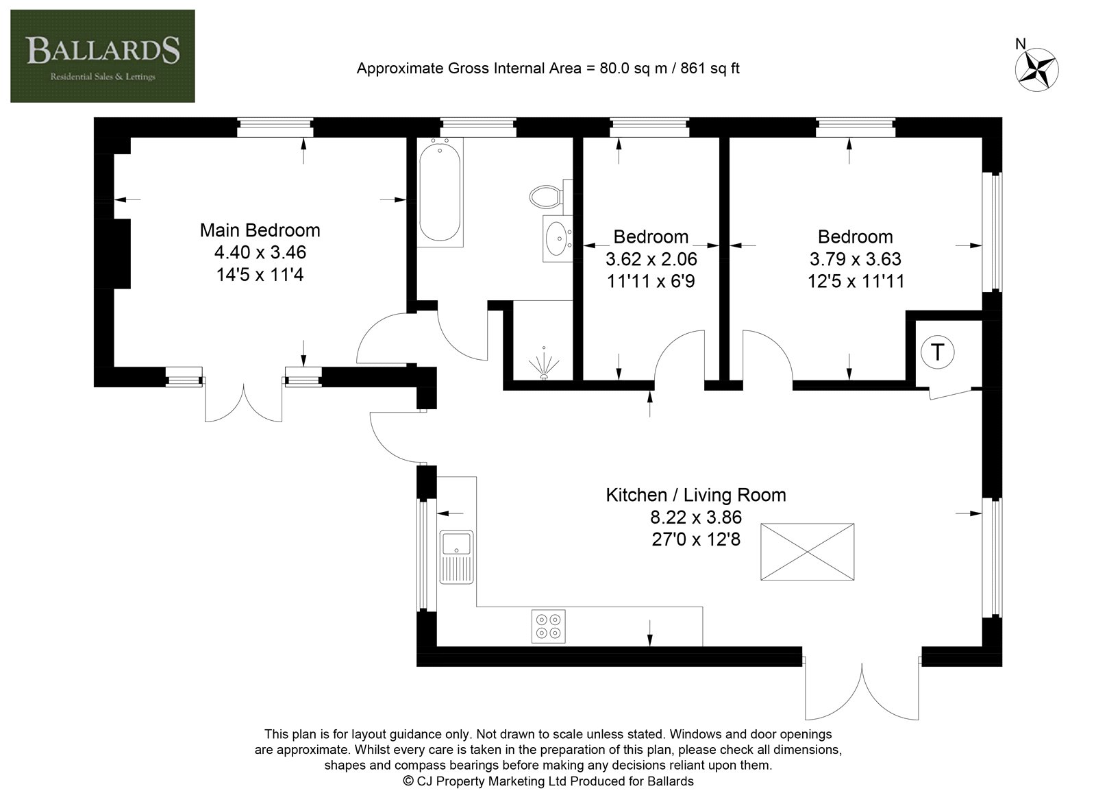 Studio Cottage,, Broad Common Road, Berkshire floorplan