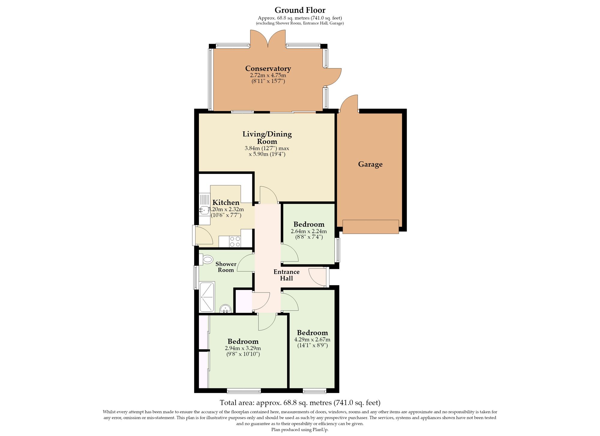 12 The Firs Jermyns Road, Southwold floorplan