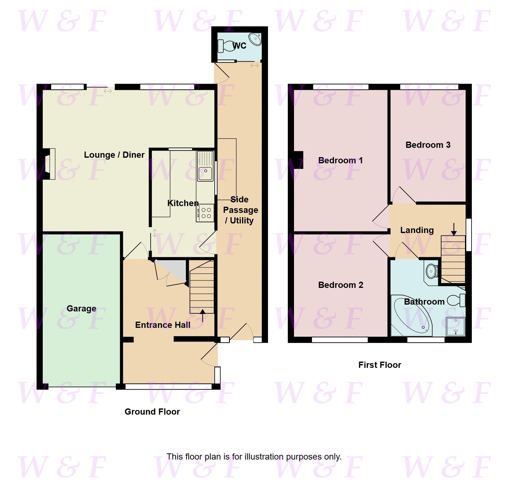 Robert Avenue, Birmingham floorplan
