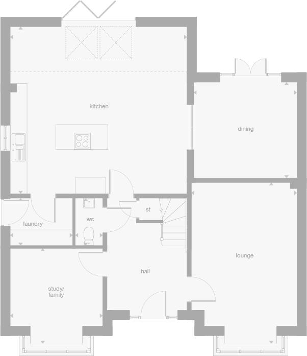 19, Leicester Road, Countesthorpe floorplan