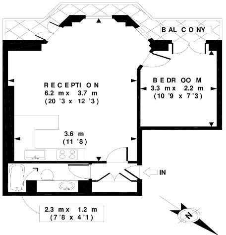 1 Bedrooms Flat to rent in Egerton Gardens, Knightsbridge, London SW3