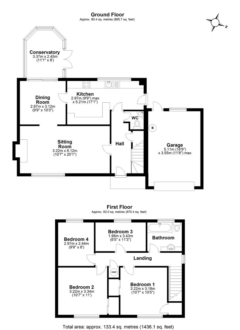3, Chestnut Close, Rowde floorplan