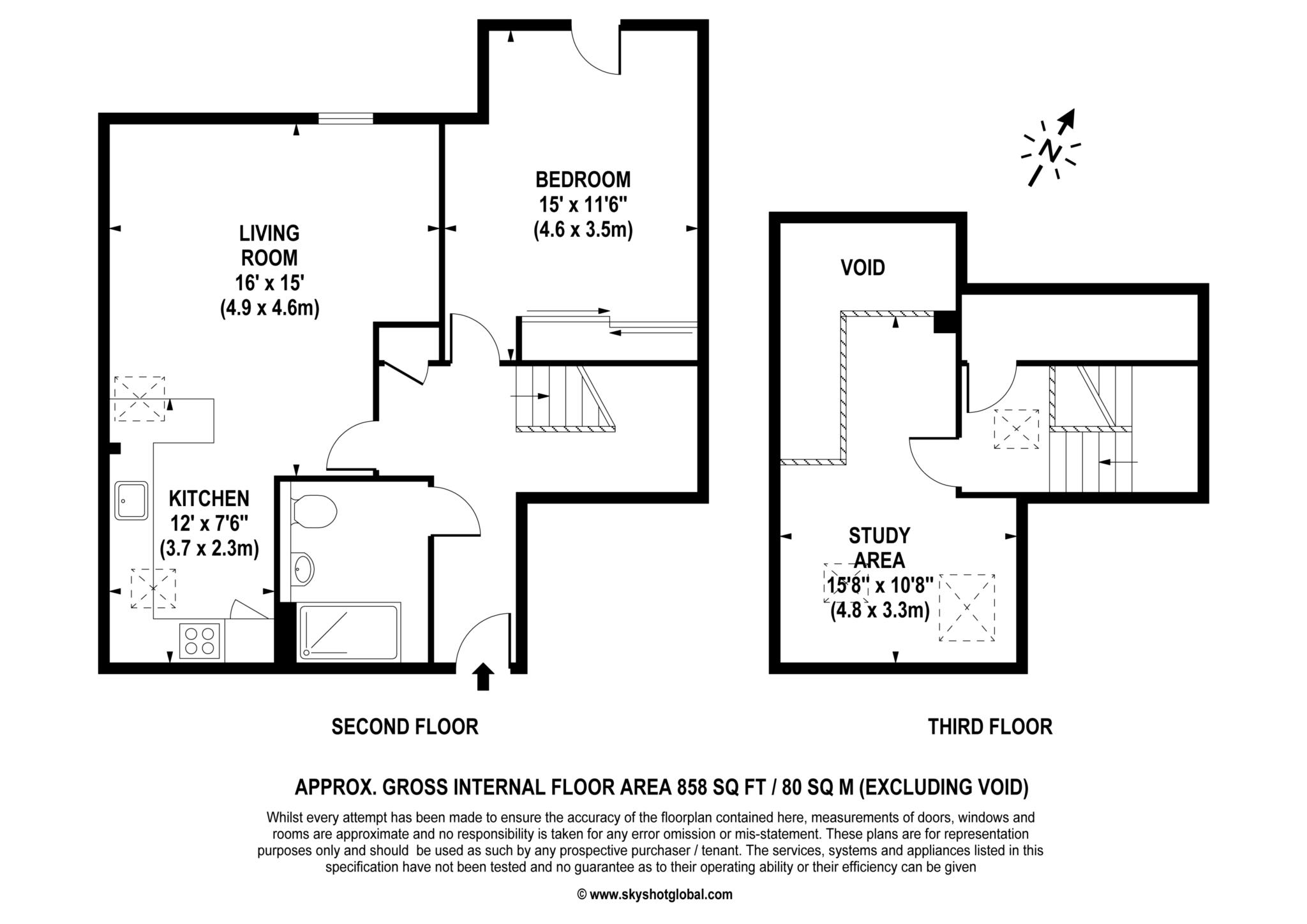 Fleur De Lis, Crowthorne floorplan