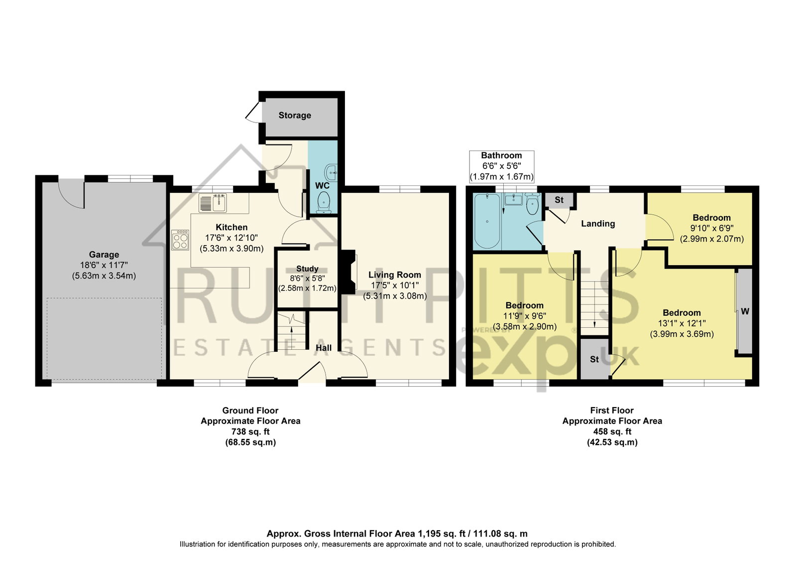1, Cranidge Close, Scunthorpe floorplan