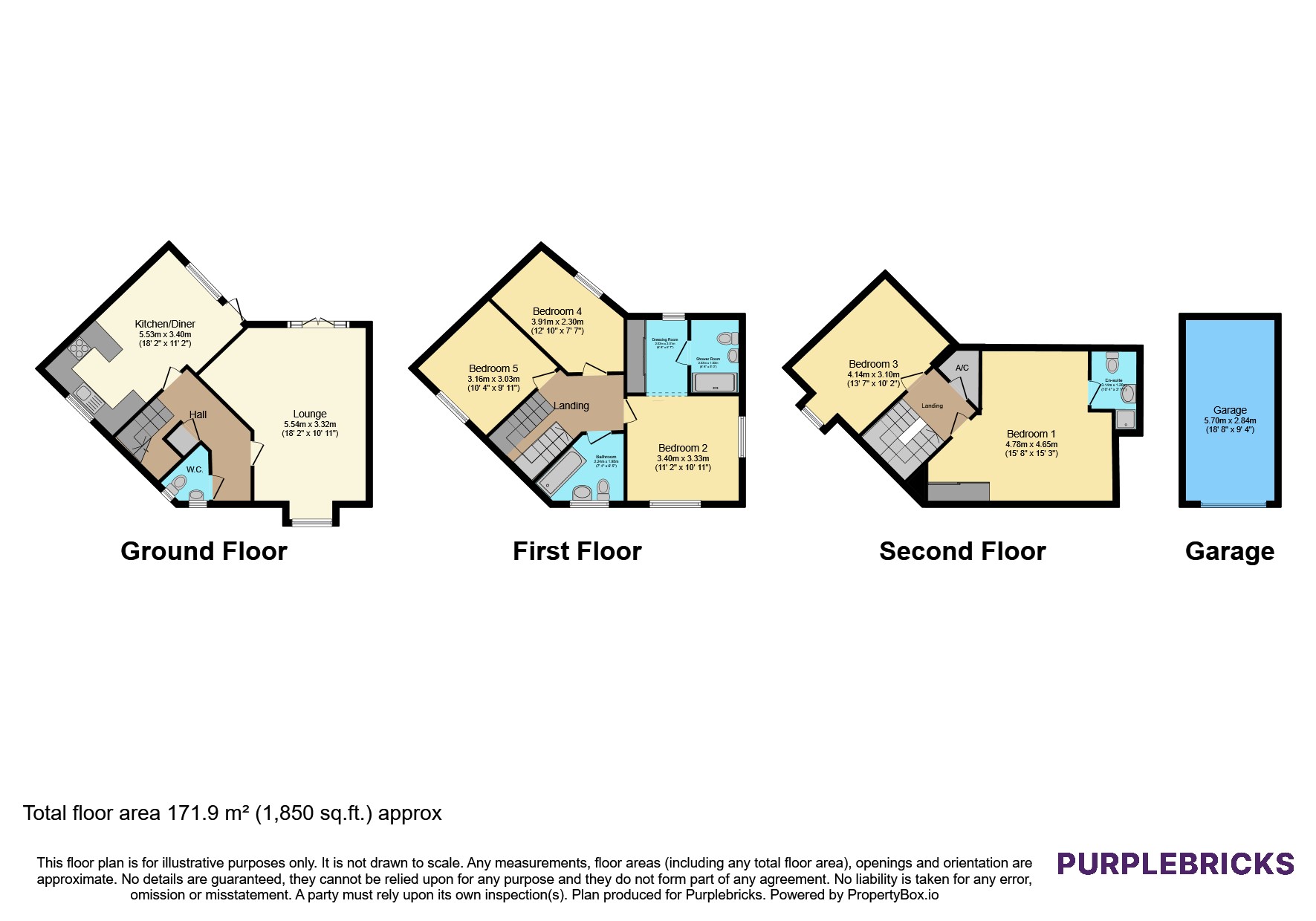 11, Monarch Rise, Stevenage floorplan
