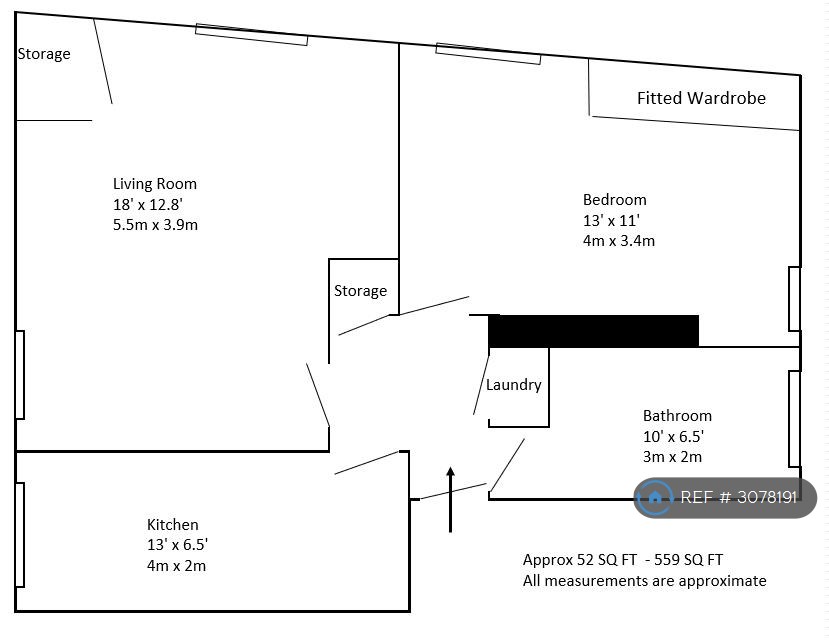 Thackeray House Herbrand Street, London floorplan
