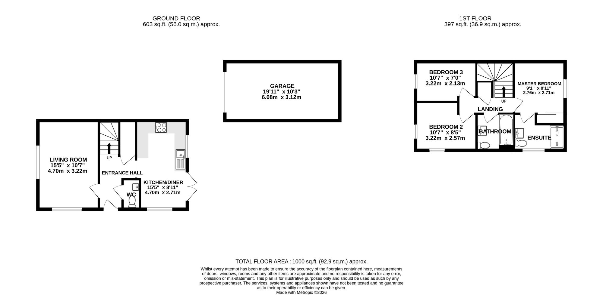 66 Higher Croft Drive, Crewe floorplan