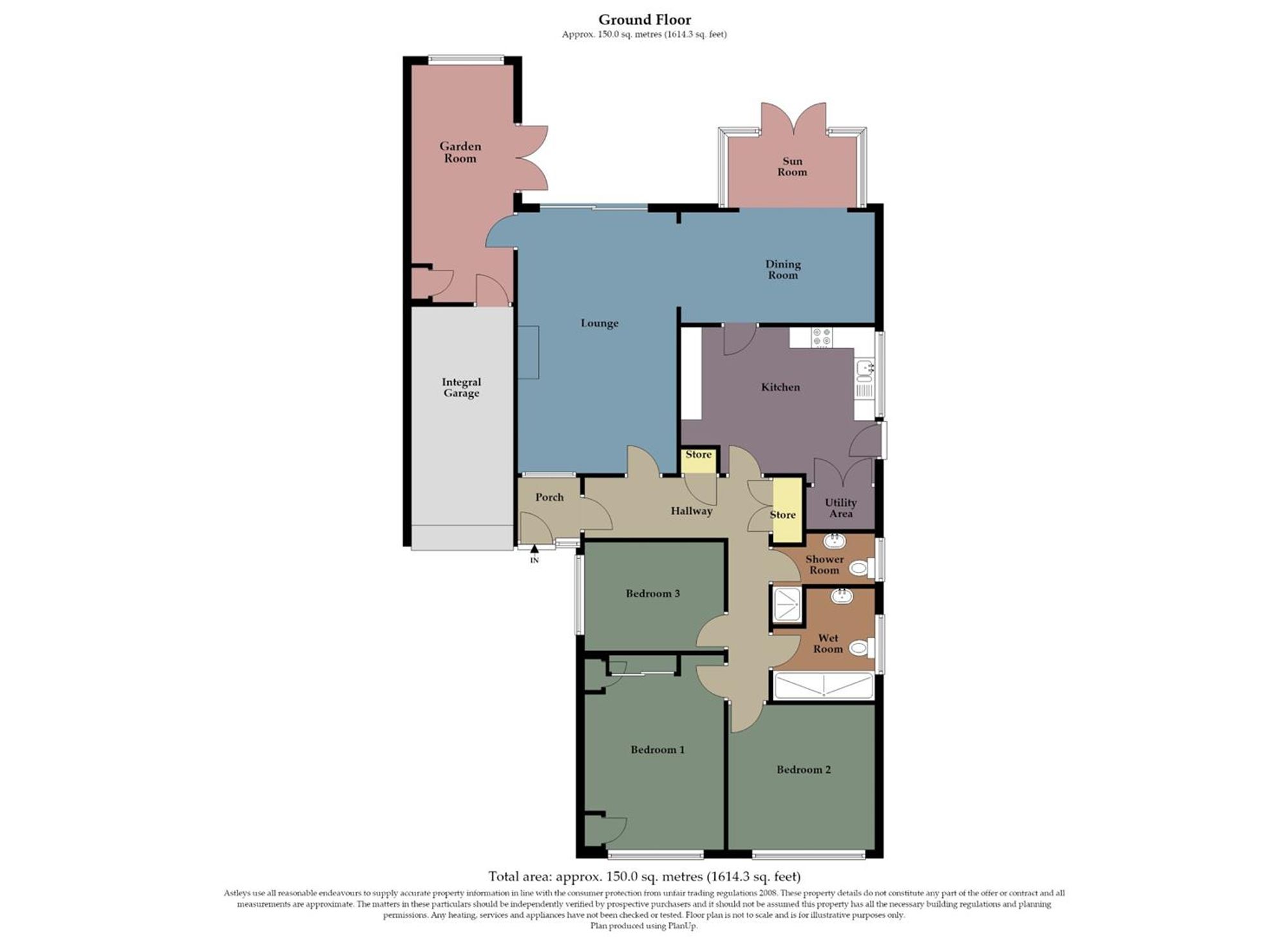 5 Gerretts Close, Swansea floorplan