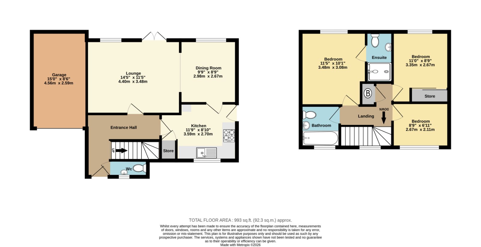 1, Mount View, Ashford floorplan