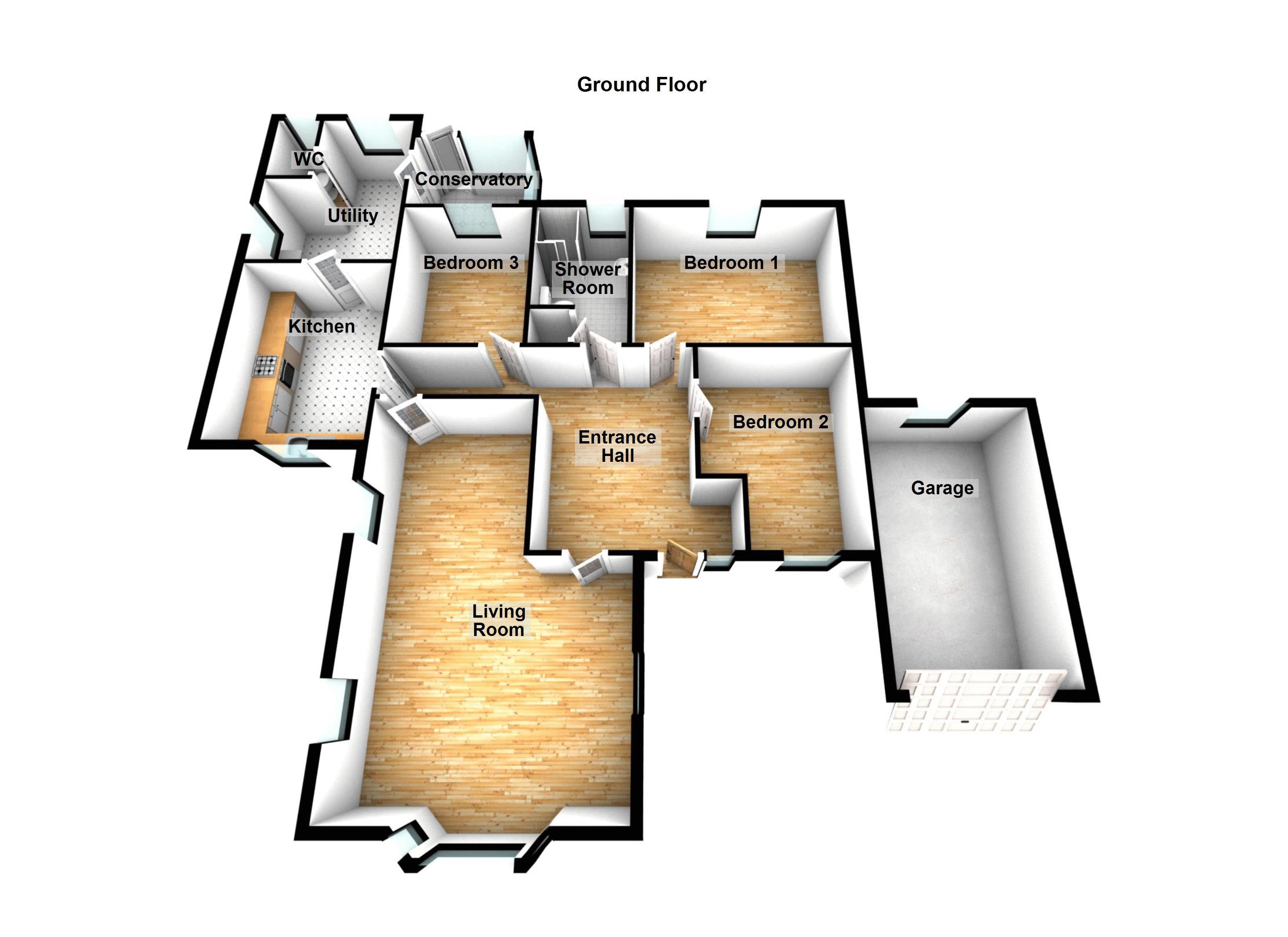 3 bed detached bungalow for sale in Ferry Road East, BarrowUponHumber
