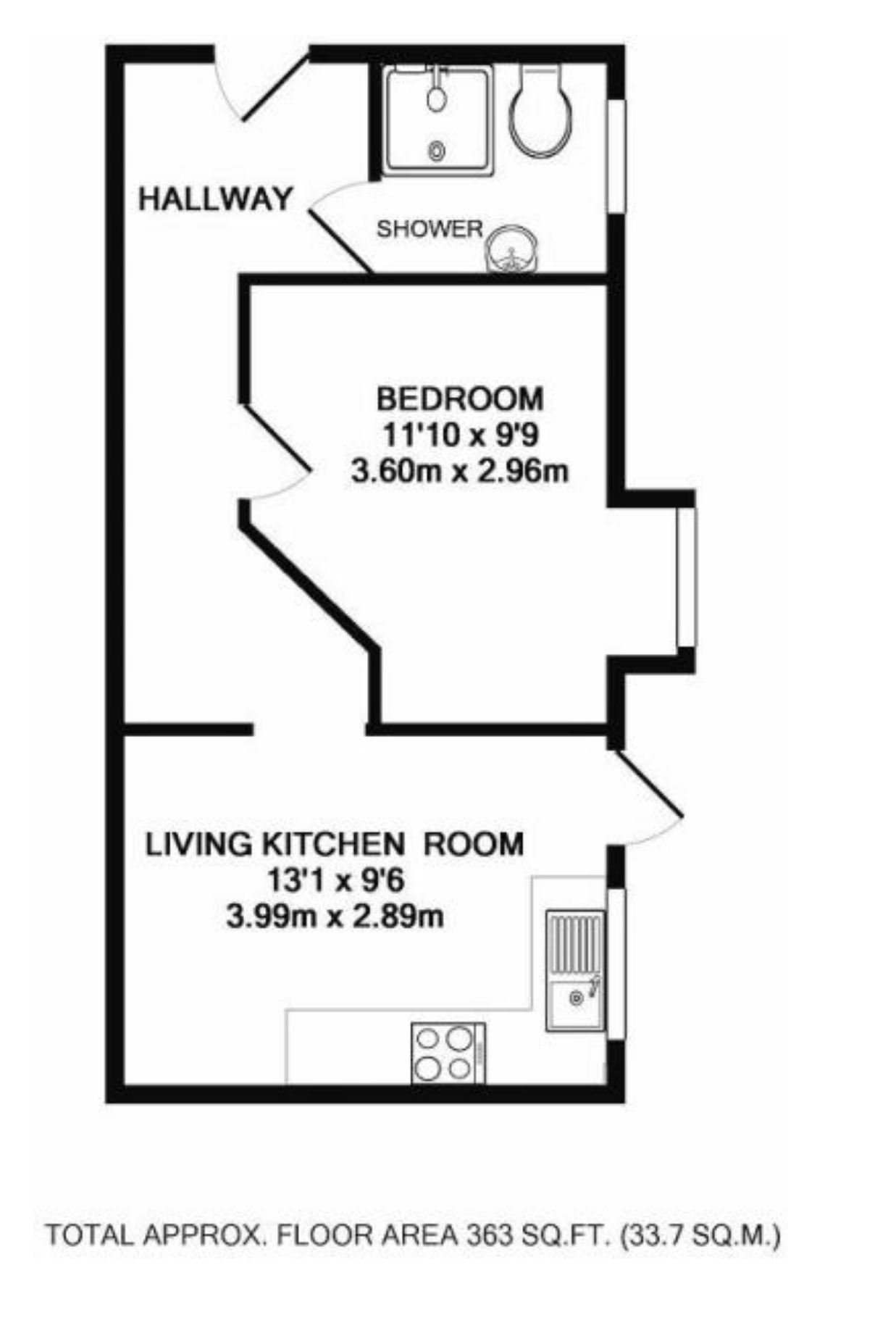 1 Bedrooms Flat to rent in Salthram Crescent, London W9