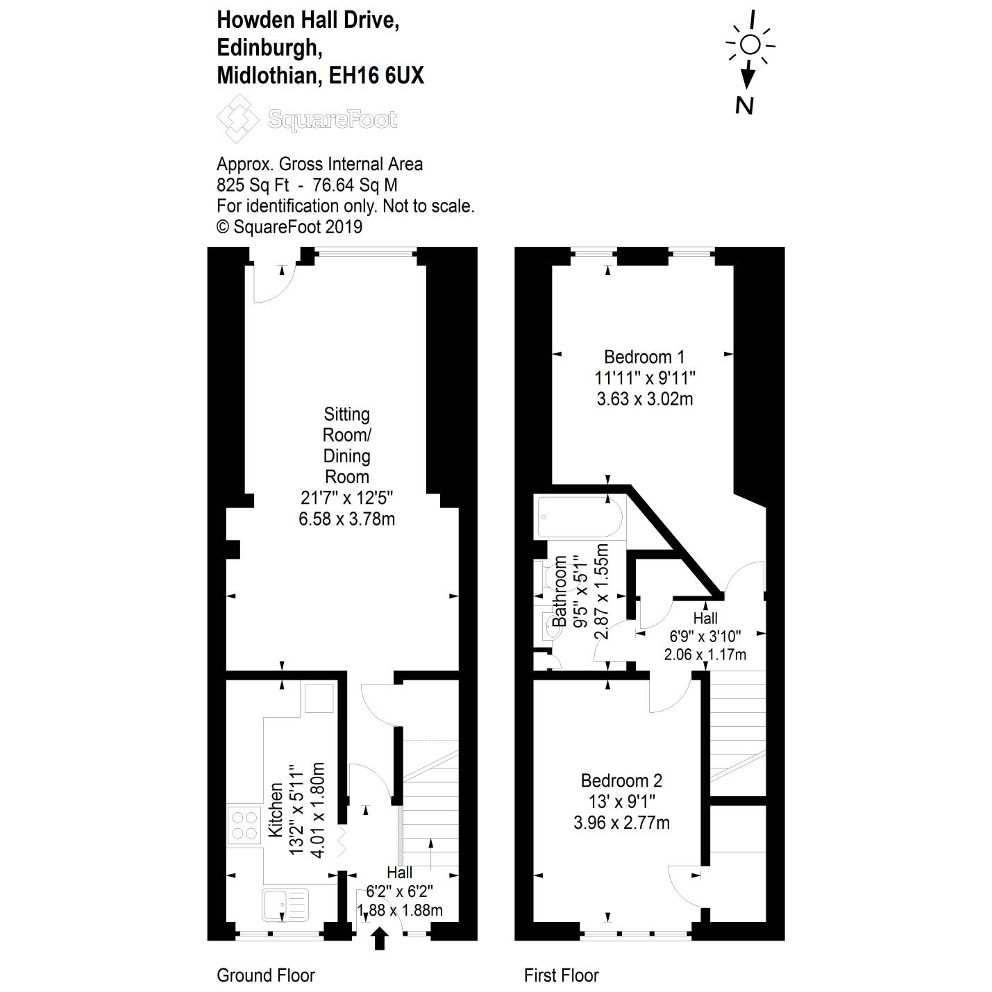 2 Bedrooms Terraced house for sale in 142 Howdenhall Drive, Liberton EH16