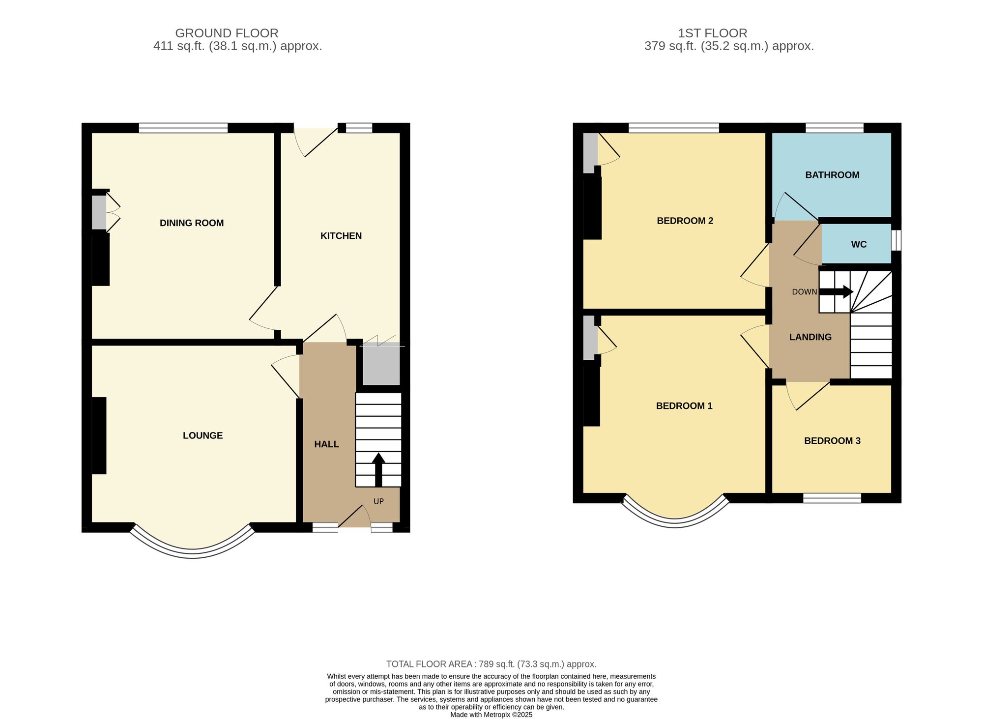 25 Manor Gardens, Scarborough floorplan