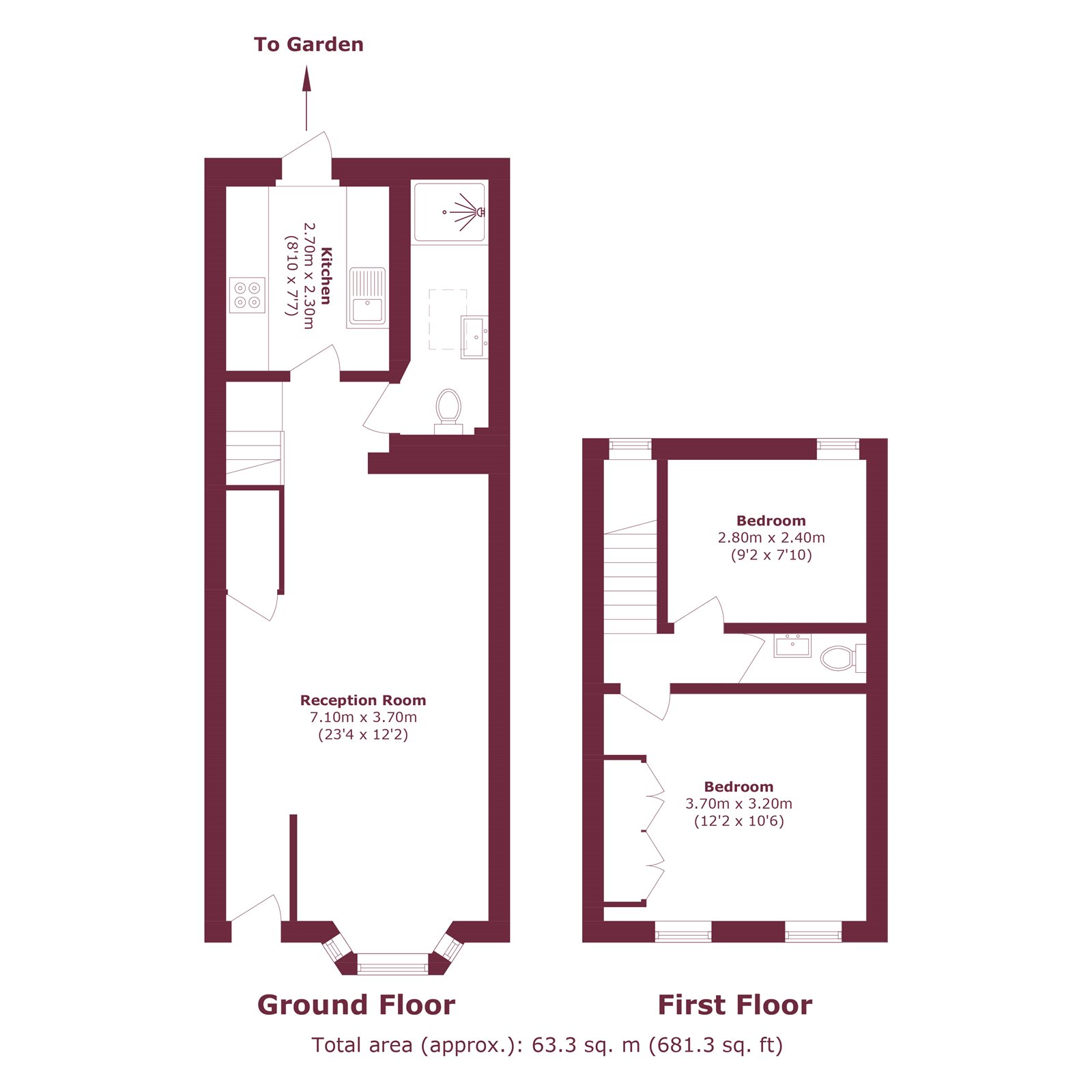 69, Pitchford Street, London floorplan