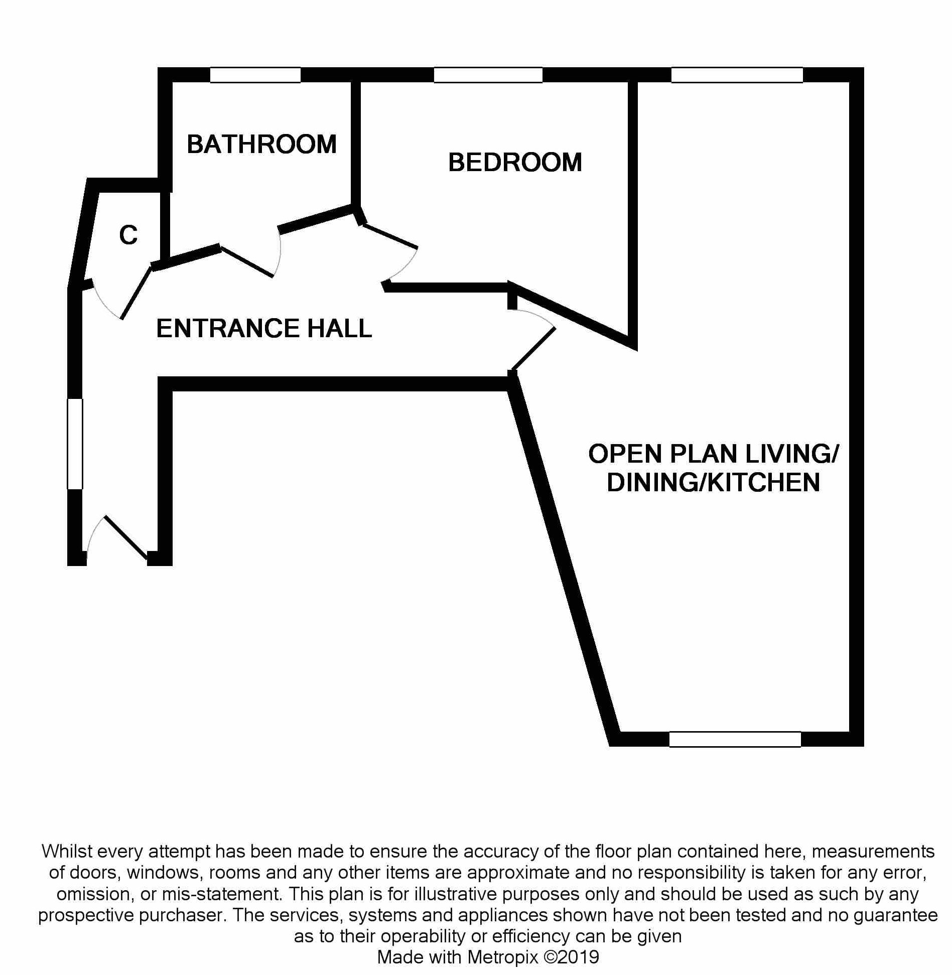 1 Bedrooms Flat to rent in Valetta Way, Rochester ME1