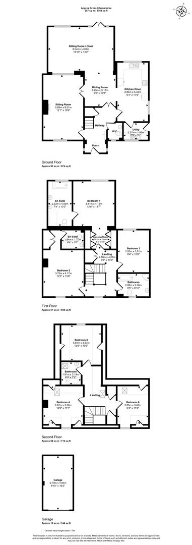 Harvest Cottage, Kings Stag, Sturminster Newton floorplan