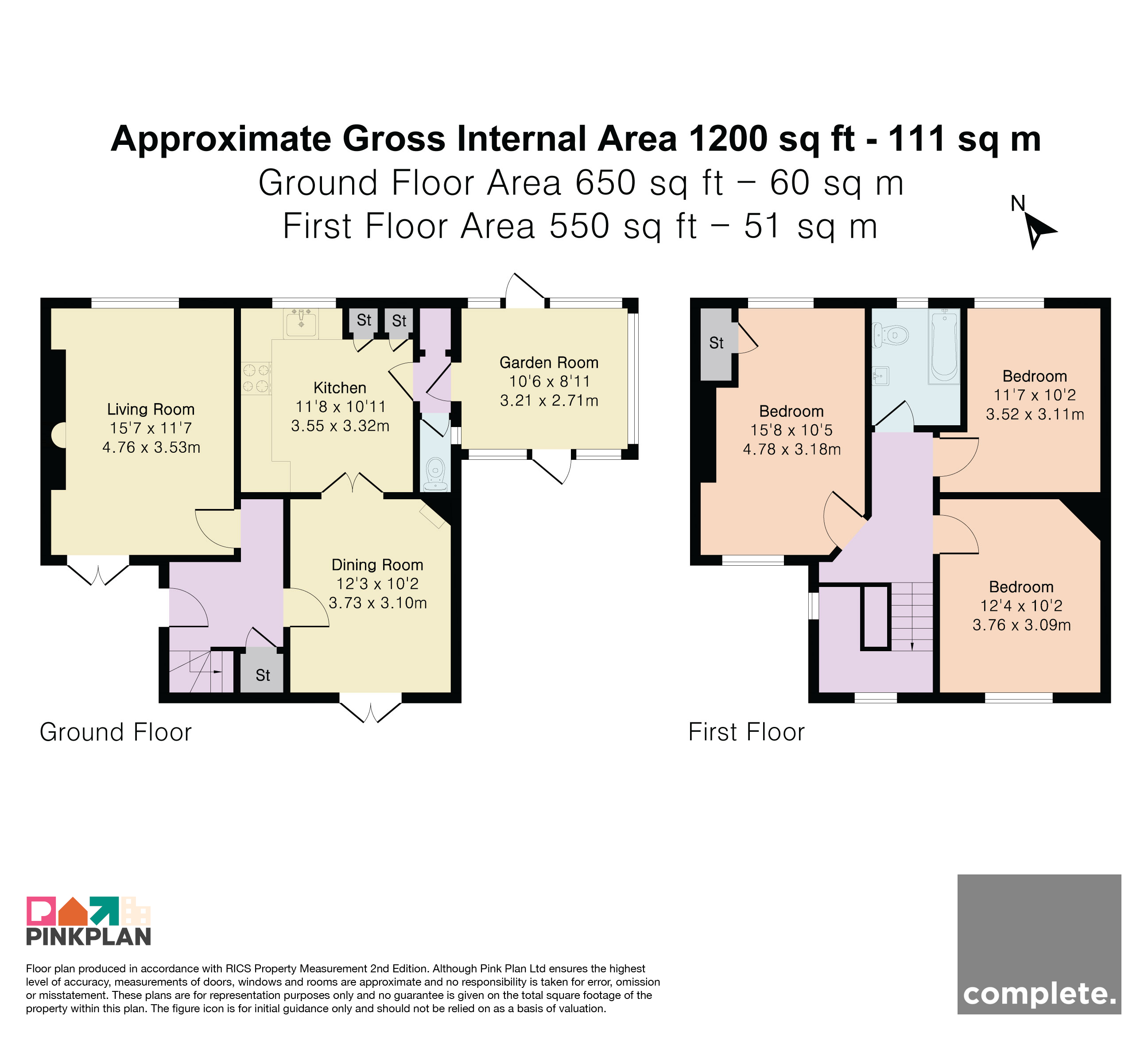 1, Moor Lane, Newton Abbot floorplan