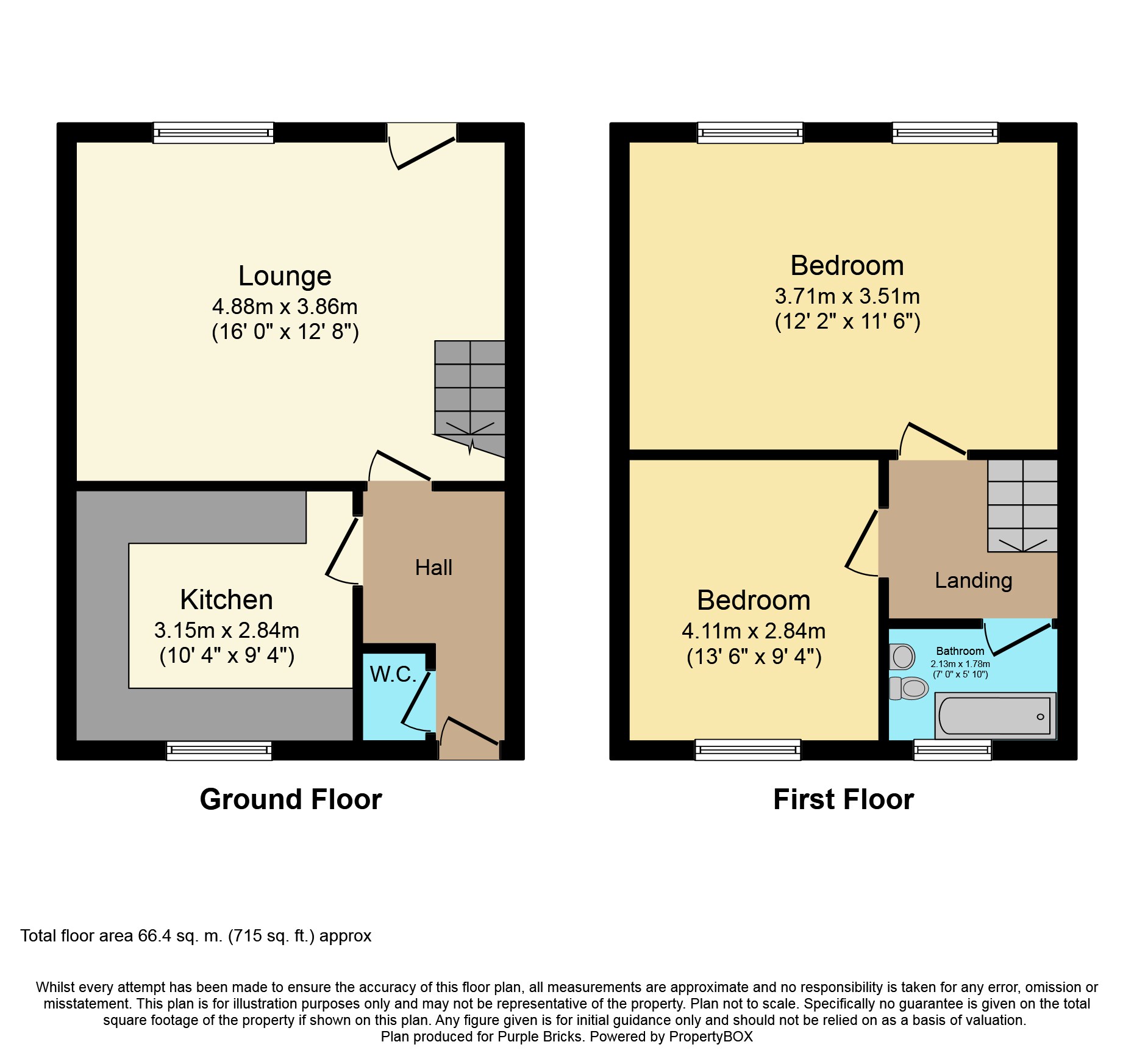 2 Bedrooms Terraced house for sale in Lancaster Road North, Preston PR1