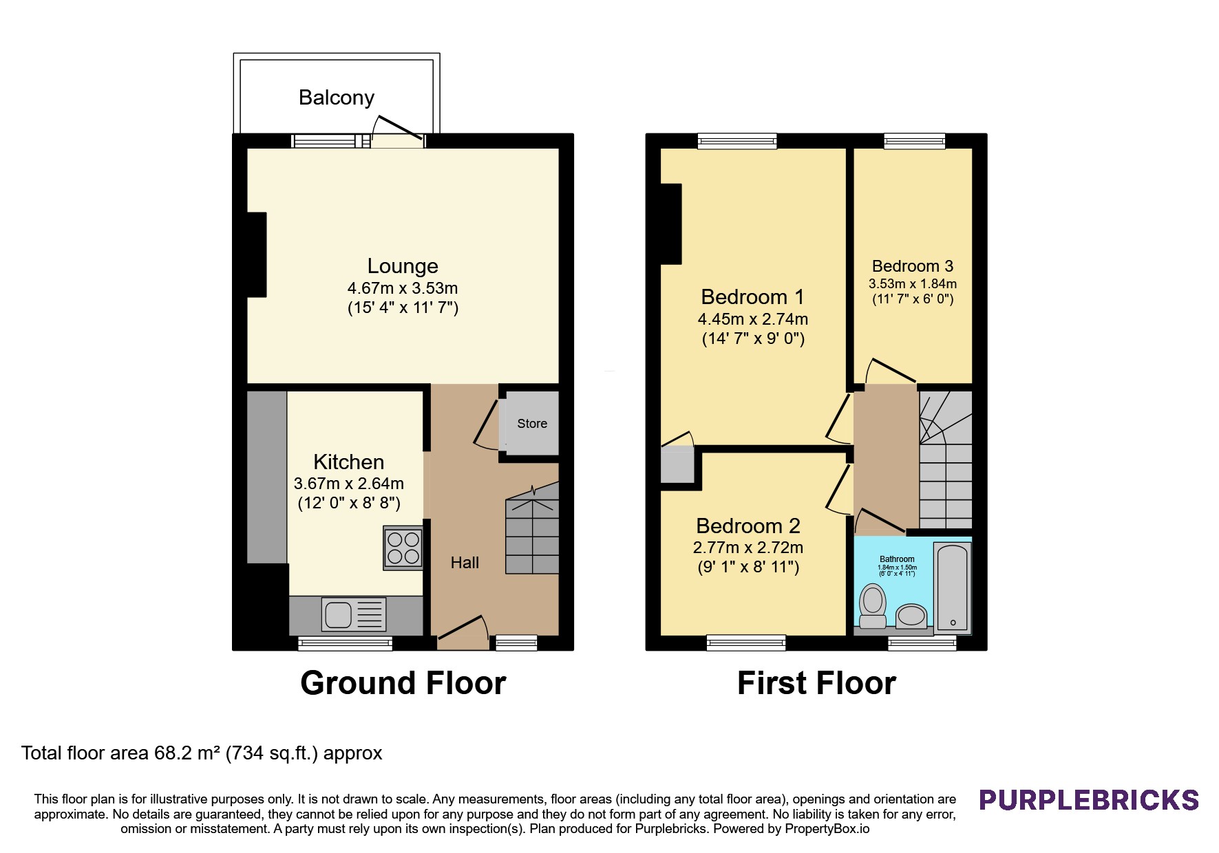 26, Ordnance Road, London floorplan