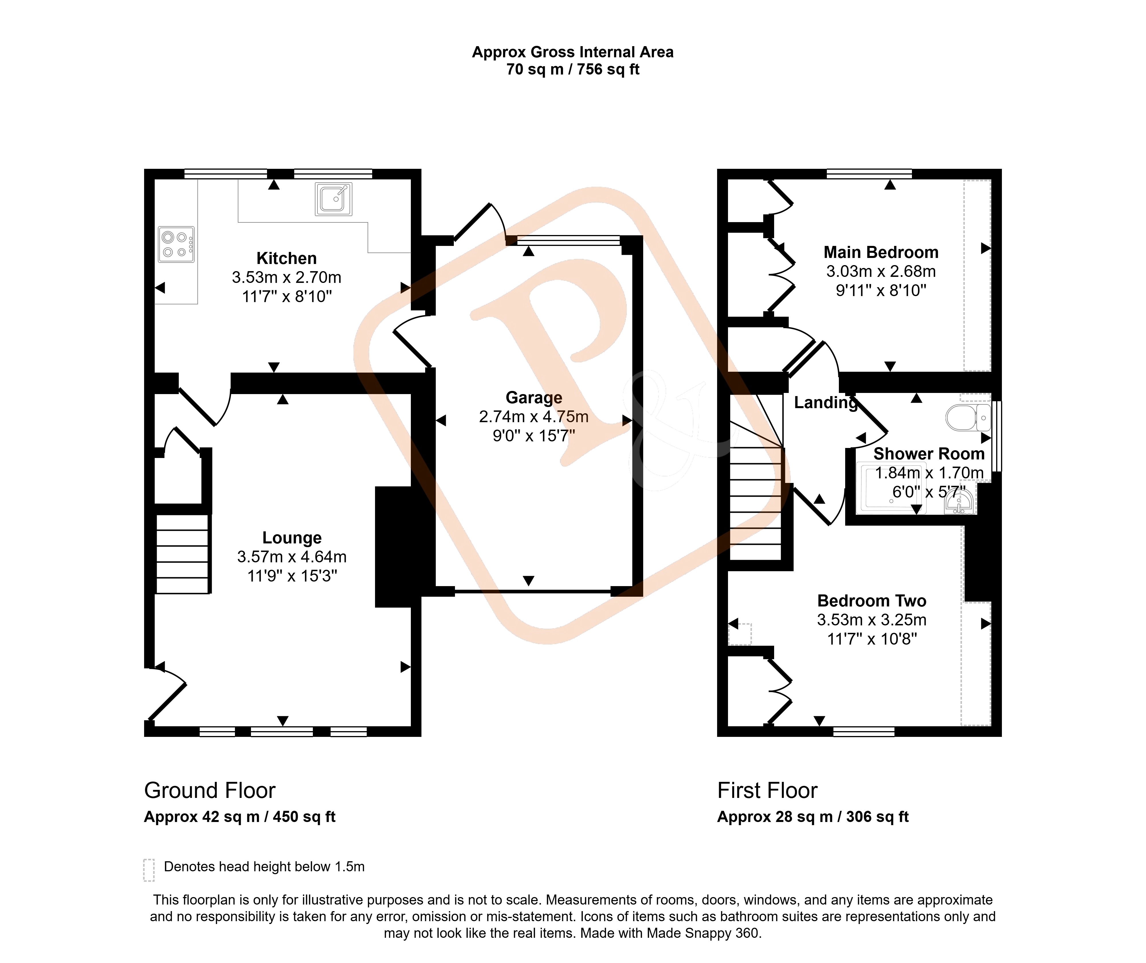 6 Barkers Terrace,, East Lane, Colchester floorplan
