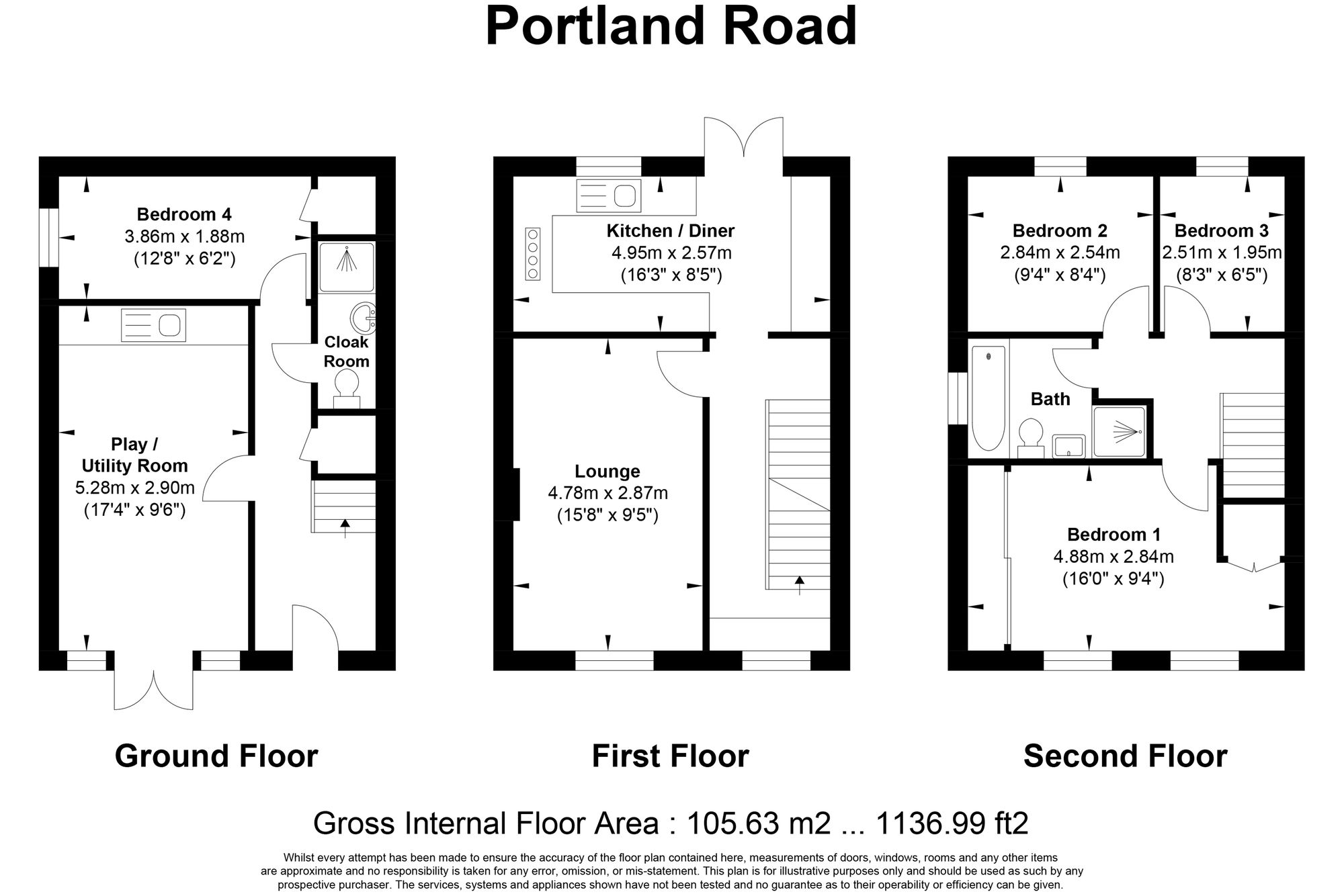 10 Portland Road, Halifax floorplan