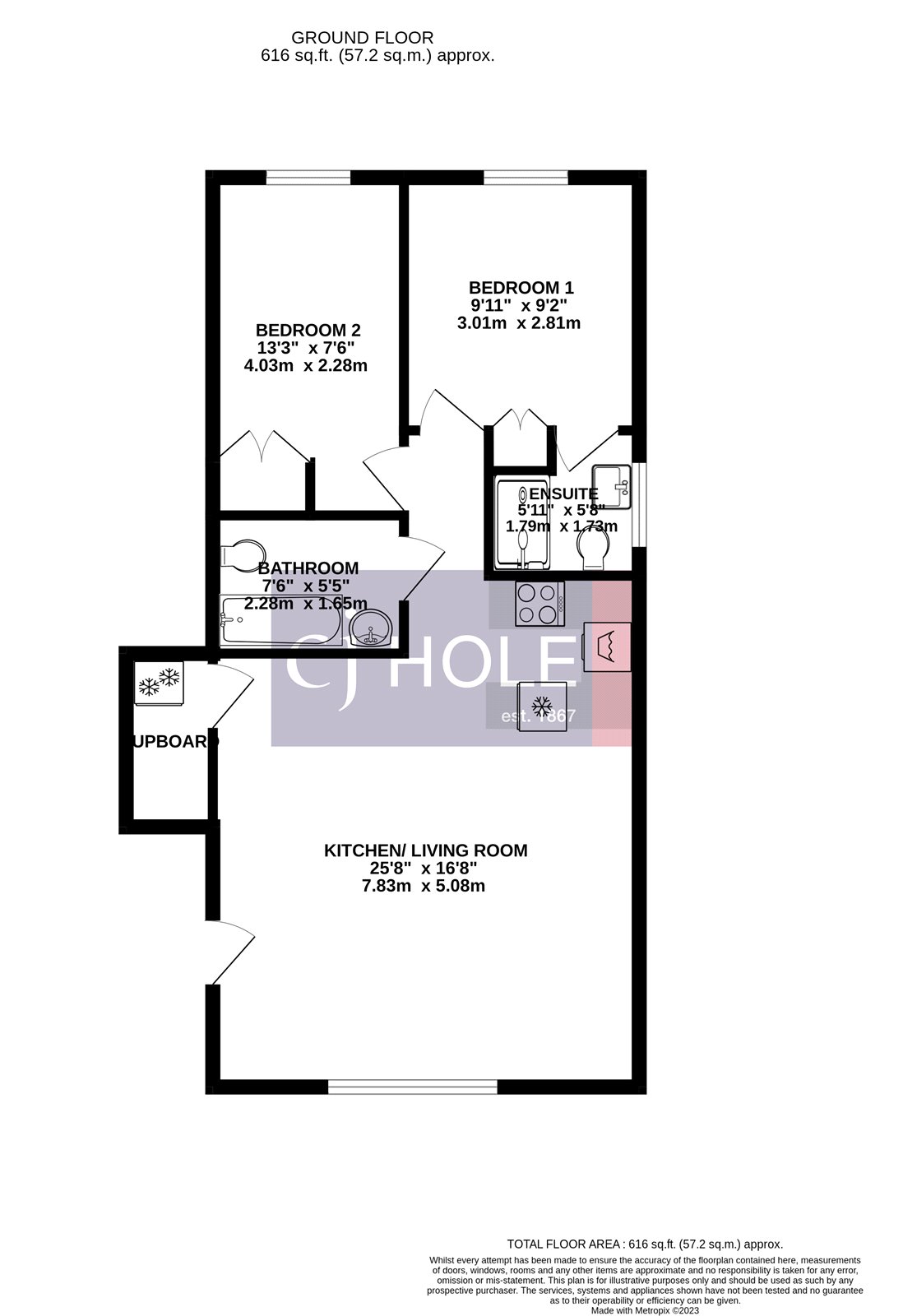 Conygre Road, Bristol floorplan