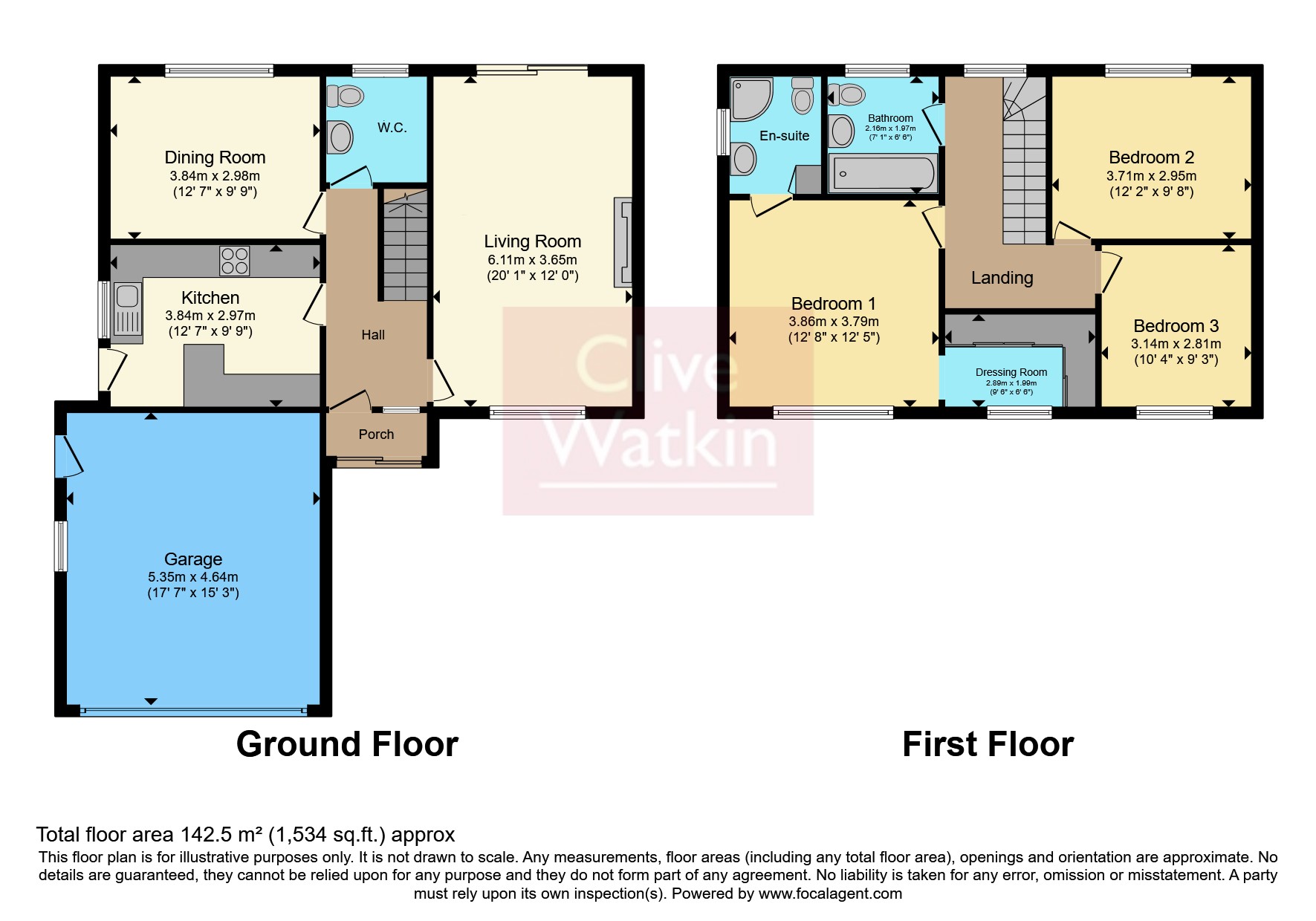 10, Carisbrooke Close, Merseyside floorplan