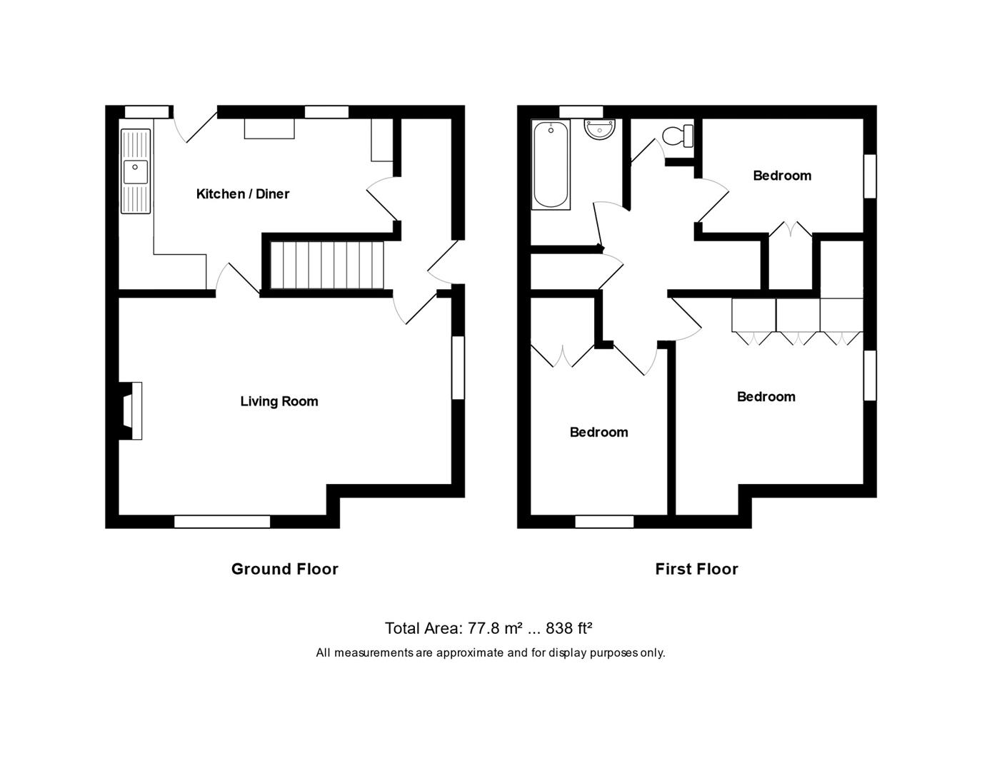 Park Road, Keynsham, Bristol BS31, 3 bedroom end terrace house for sale
