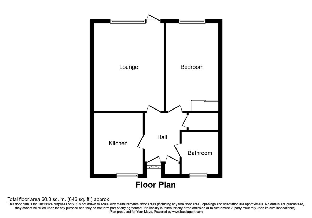 1 Bedrooms Bungalow to rent in Echo Close, Maidstone ME15