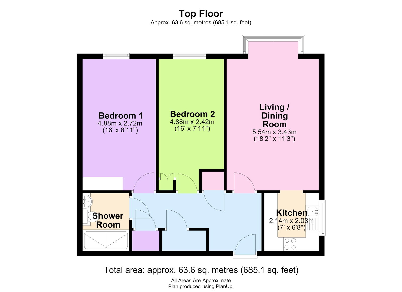46 Beechwood Court, Corfton Drive, Tettenhall, Wolverhampton floorplan