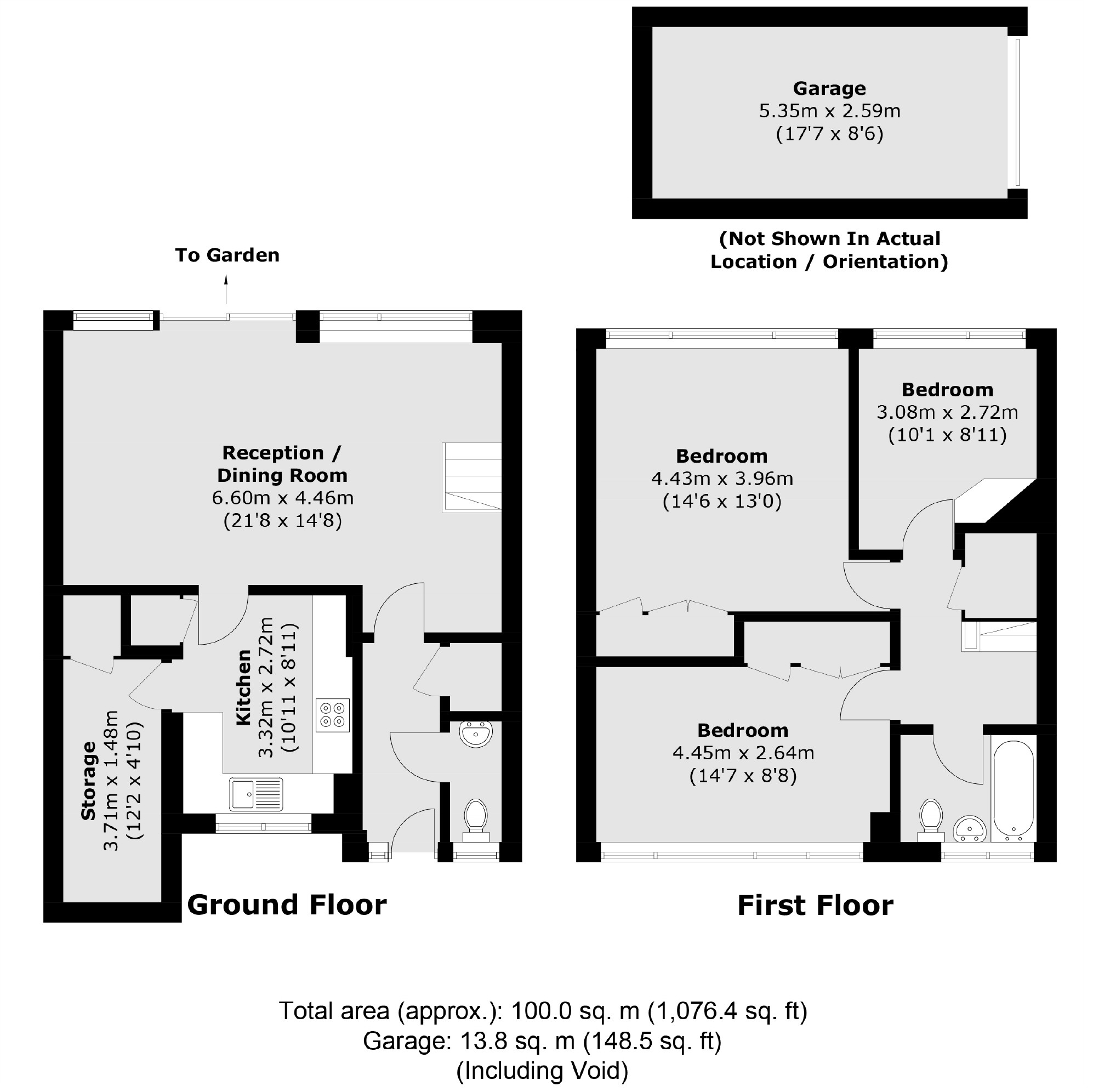 1, Breamore Close, London floorplan