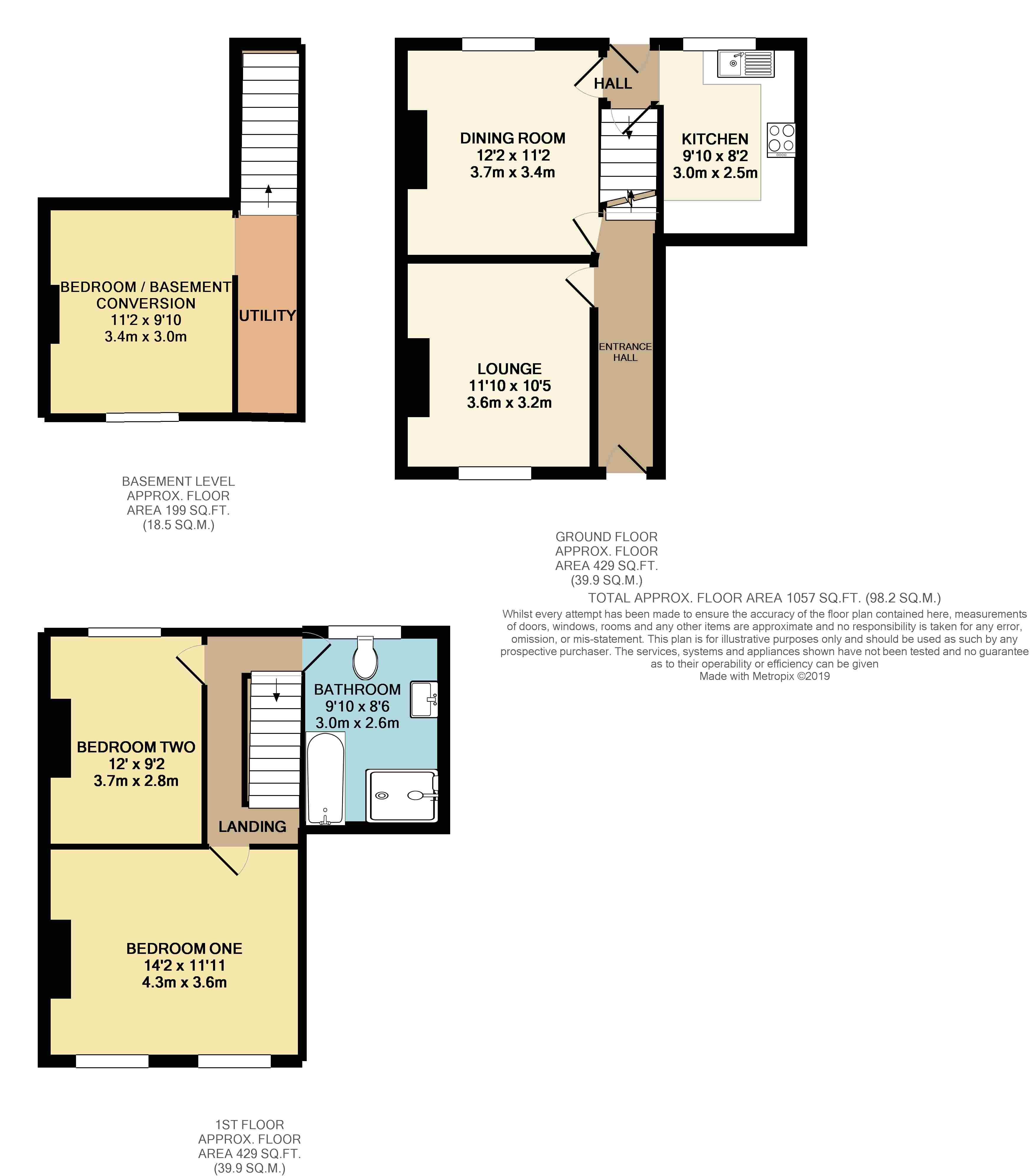3 Bedrooms Terraced house for sale in Princes Drive, Sale M33