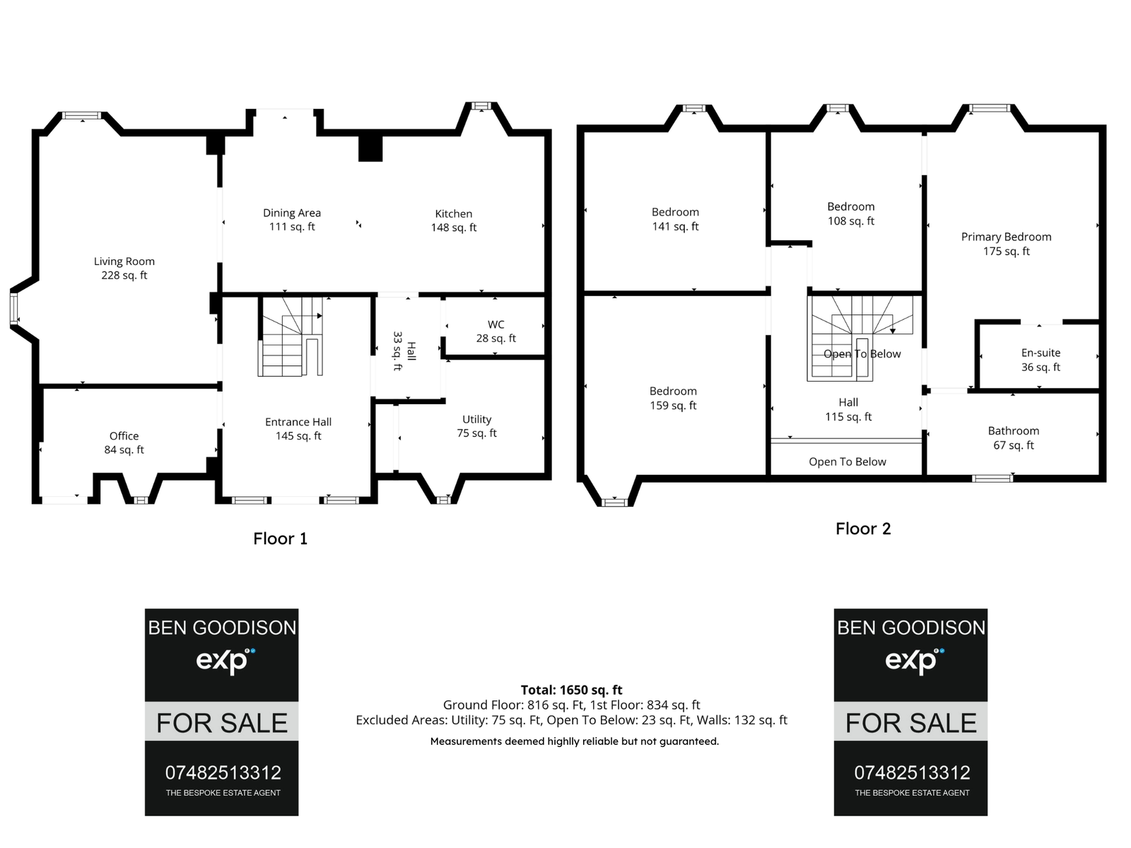 The Barn, Simon Fold, Bradford floorplan