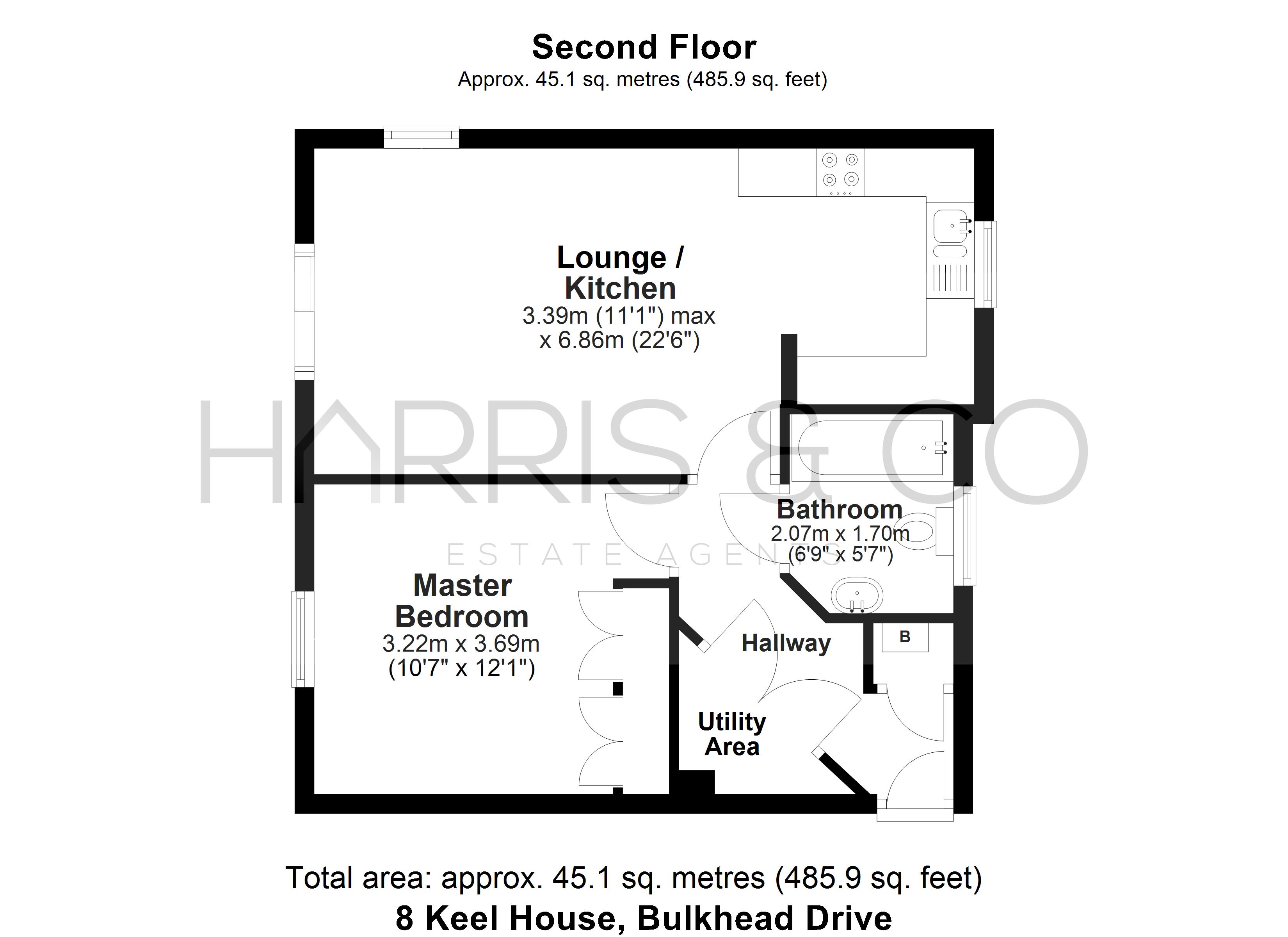 8 Keel House,, Bulkhead Drive, Lancashire floorplan